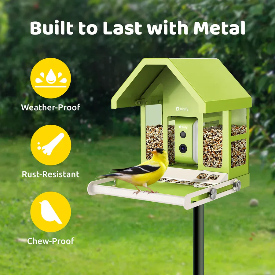 Birdfy Smart Metal Bird Feeder with Camera - Image 6