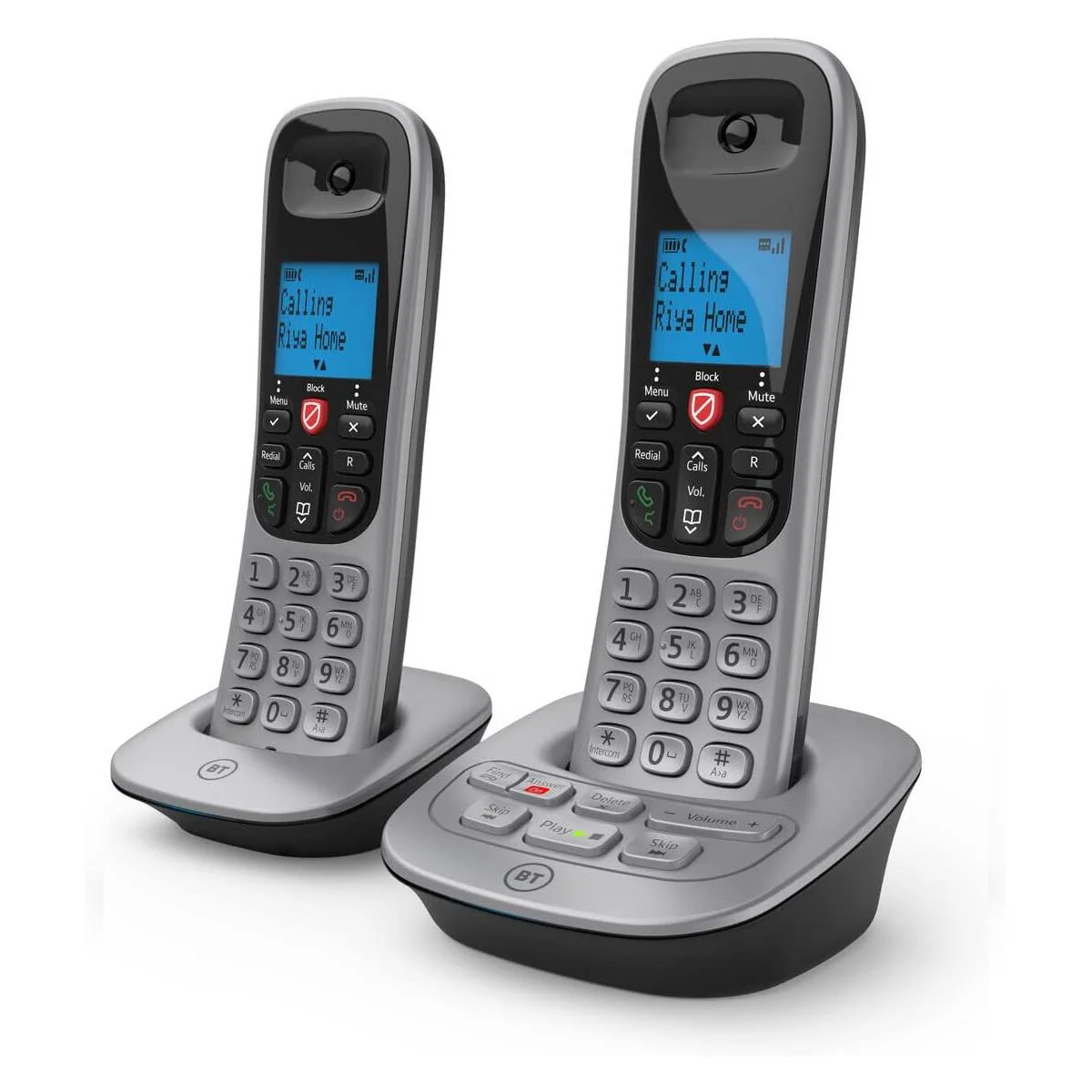 BT 7660 Landline Phone, Twin Handset - Image 2