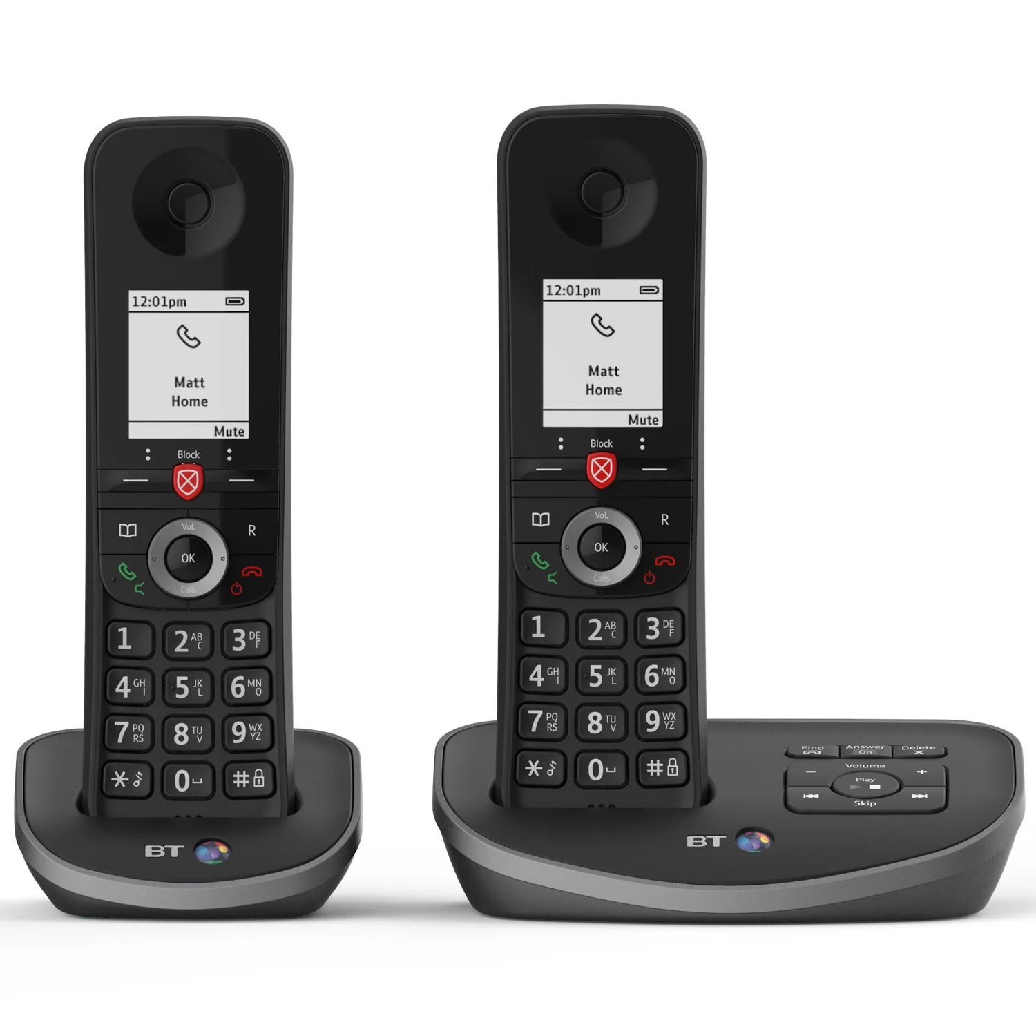 BT Advanced Cordless Phone with Answer Machine, Twin Handset - Image 2