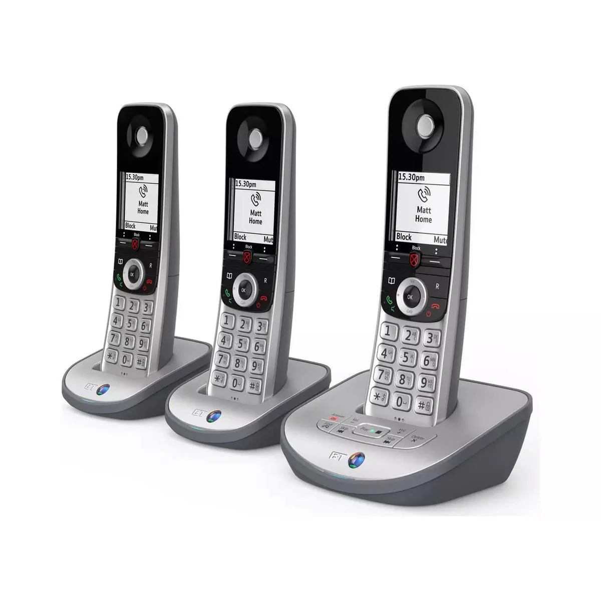 BT Advanced Phone Z Landline Phone, Trio Handset - Image 2