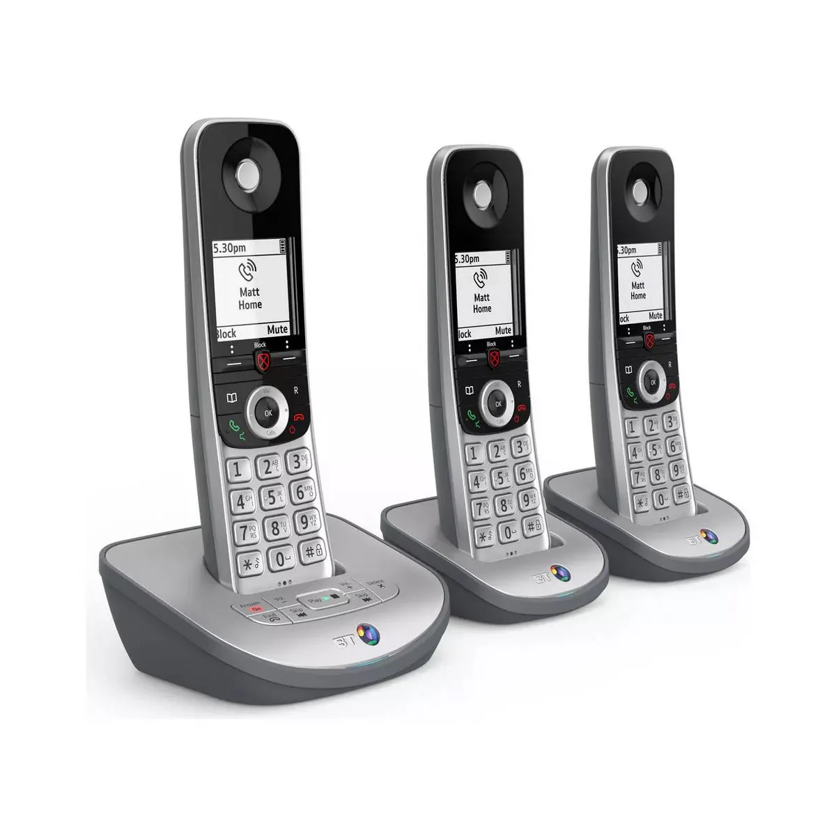 BT Advanced Phone Z Landline Phone, Trio Handset - Image 3
