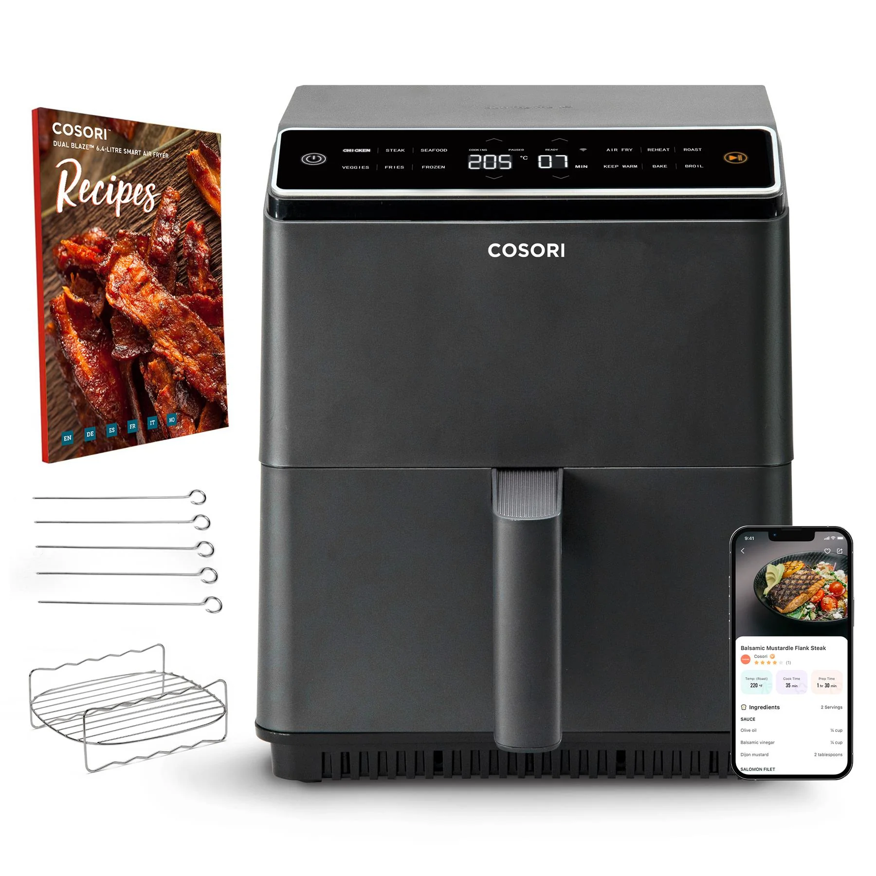 COSORI Dual Blaze 6.4 Litre Smart Air Fryer