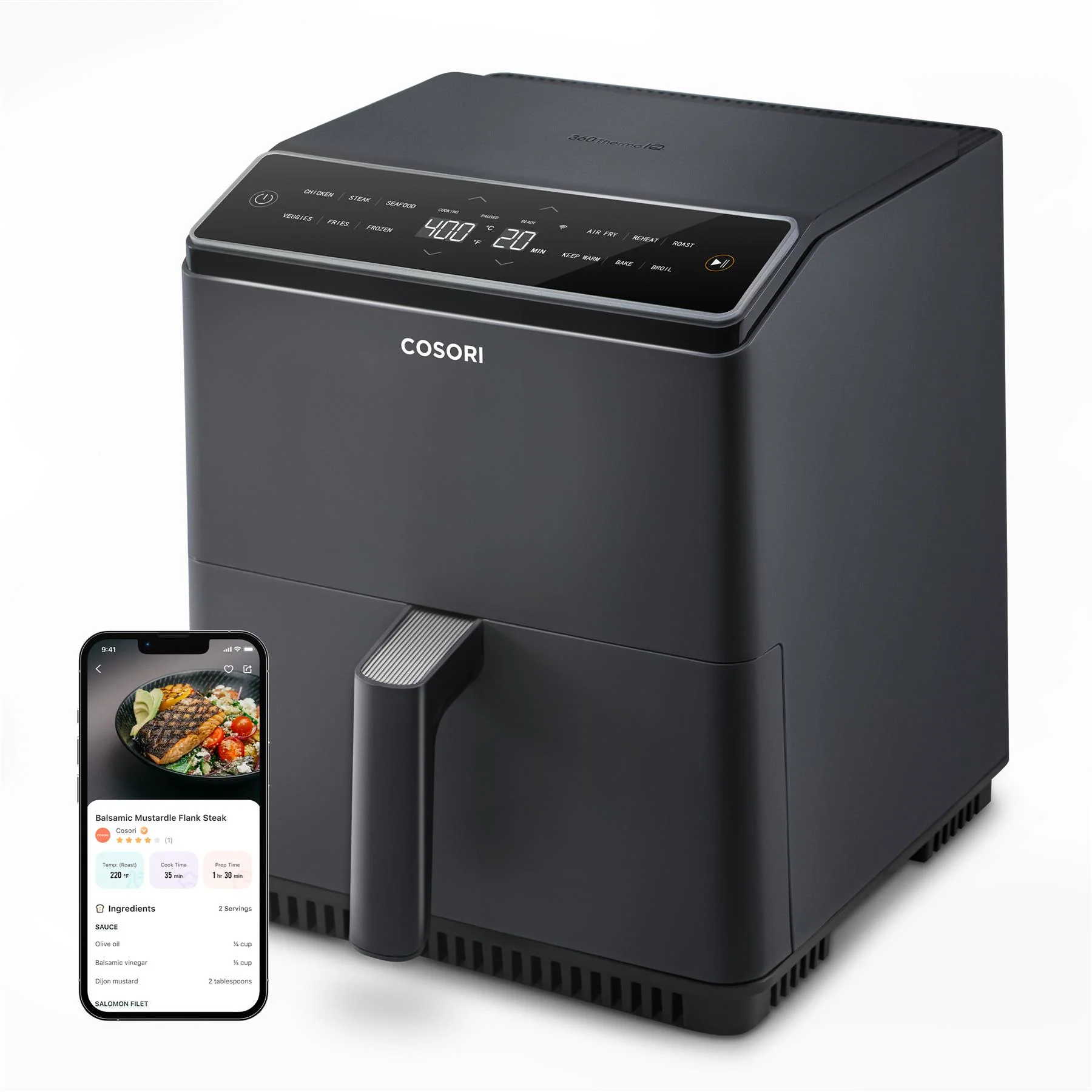 COSORI Dual Blaze 6.4 Litre Smart Air Fryer - Image 2