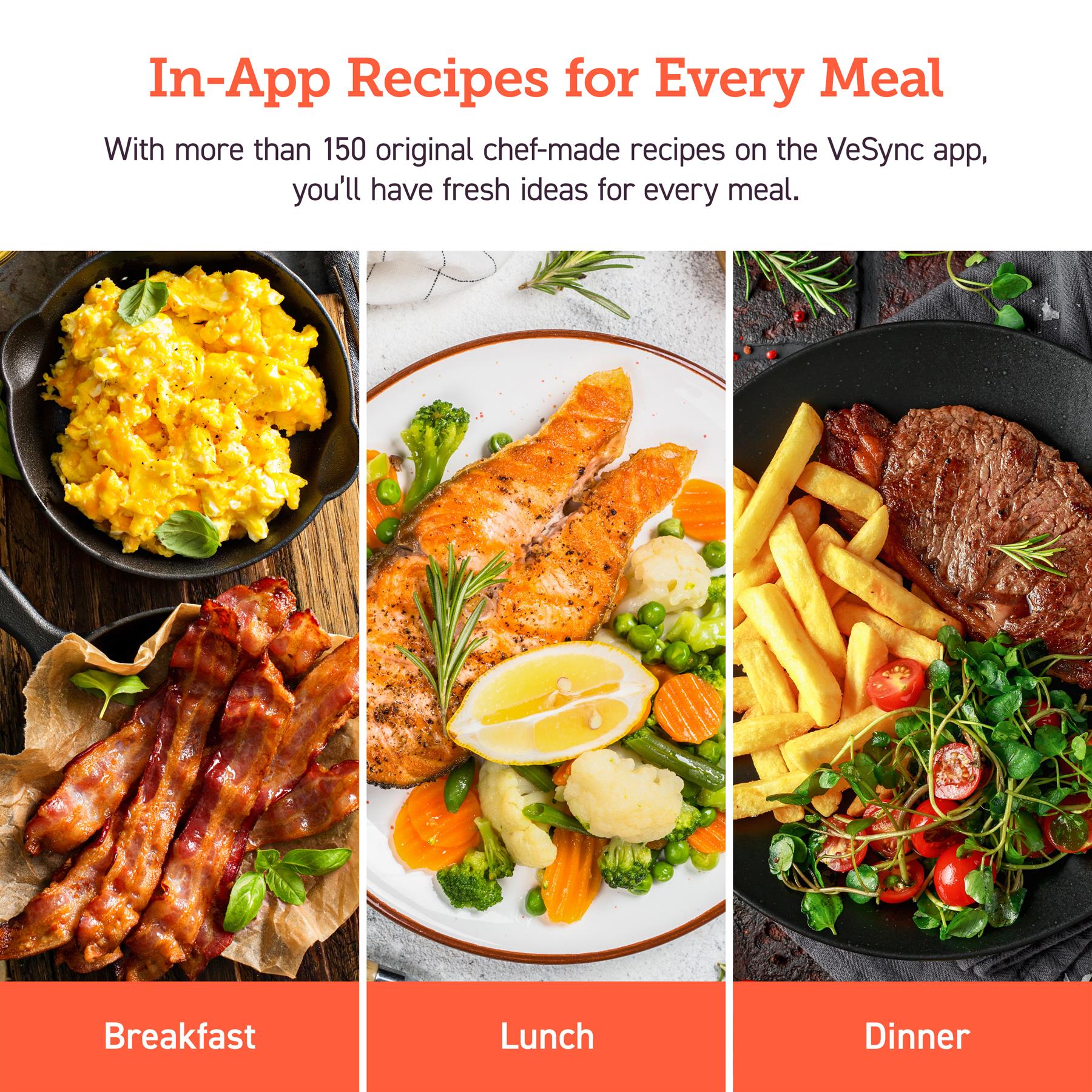 COSORI Dual Blaze 6.4 Litre Smart Air Fryer - Image 6