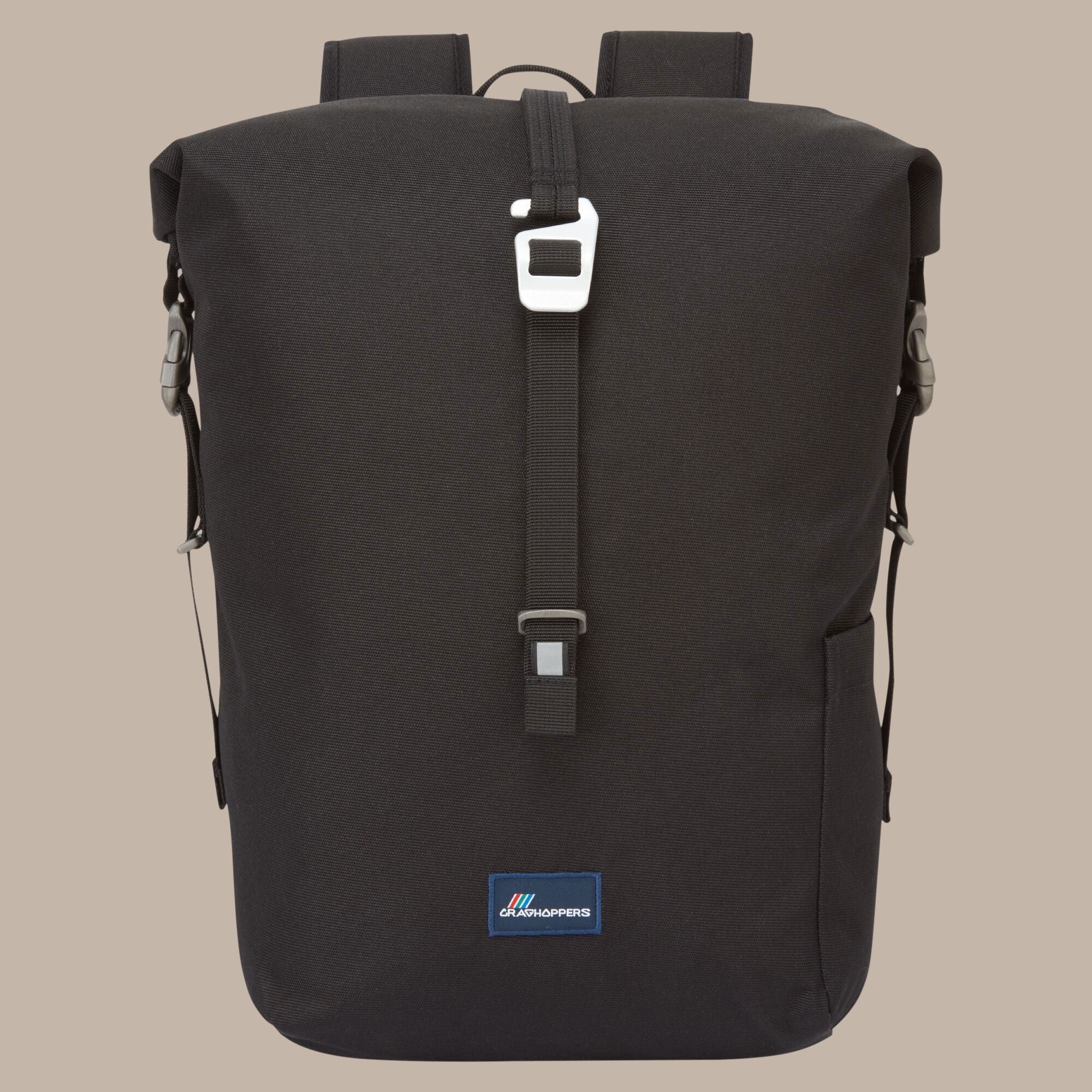 Craghoppers 16L Kiwi Classic Rolltop Backpack II | Black - Image 6