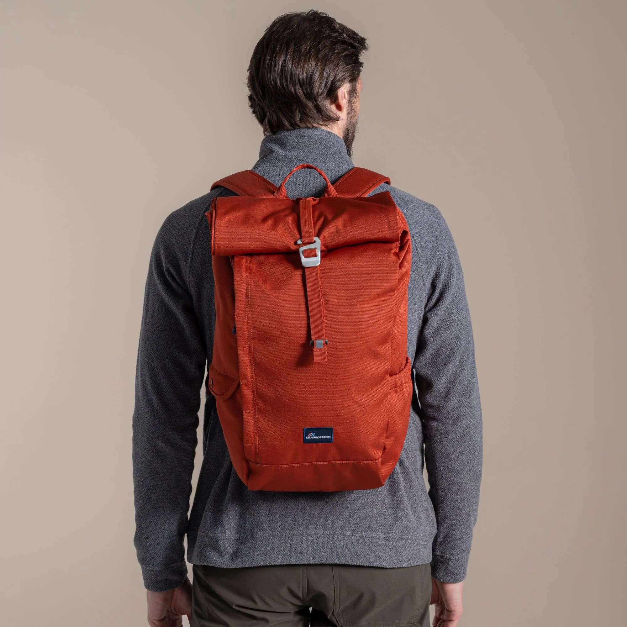 Craghoppers 20L Kiwi Classic Rolltop Backpack II | Red Beach