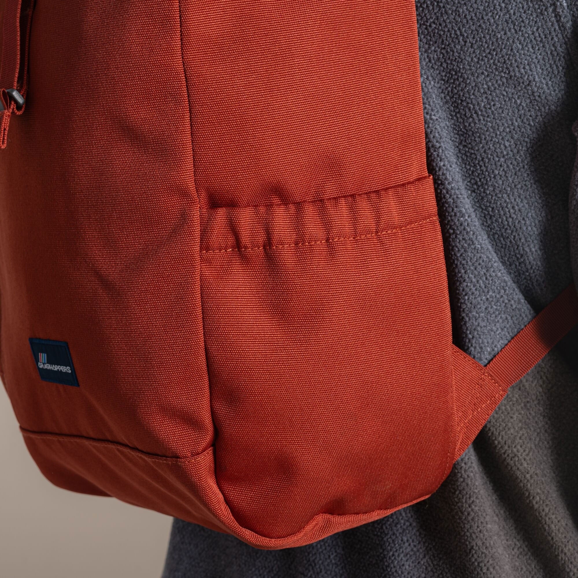 Craghoppers 20L Kiwi Classic Rolltop Backpack II | Red Beach - Image 5