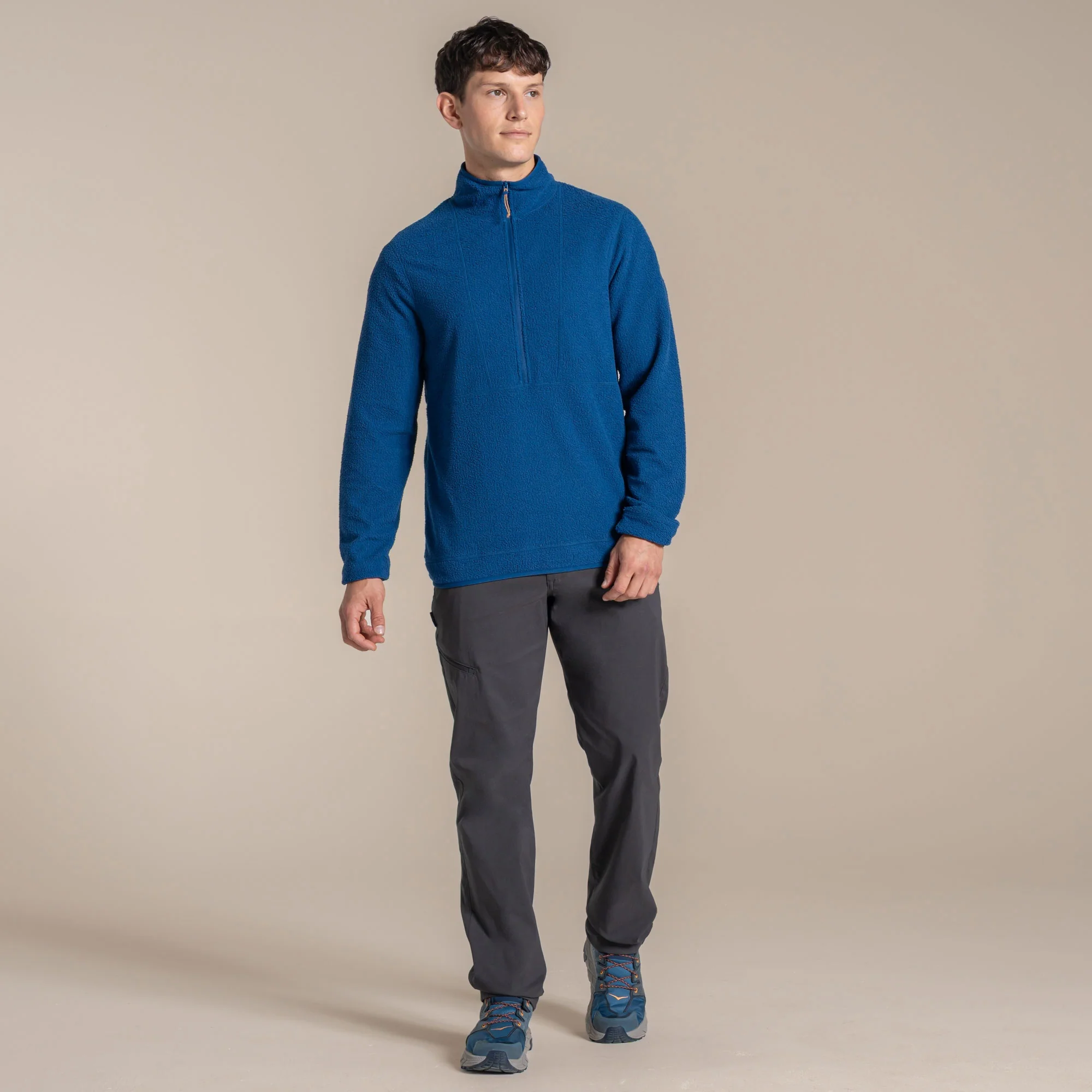Craghoppers Men's Compresslite Half Zip Fleece | Juniper Berry - Image 4
