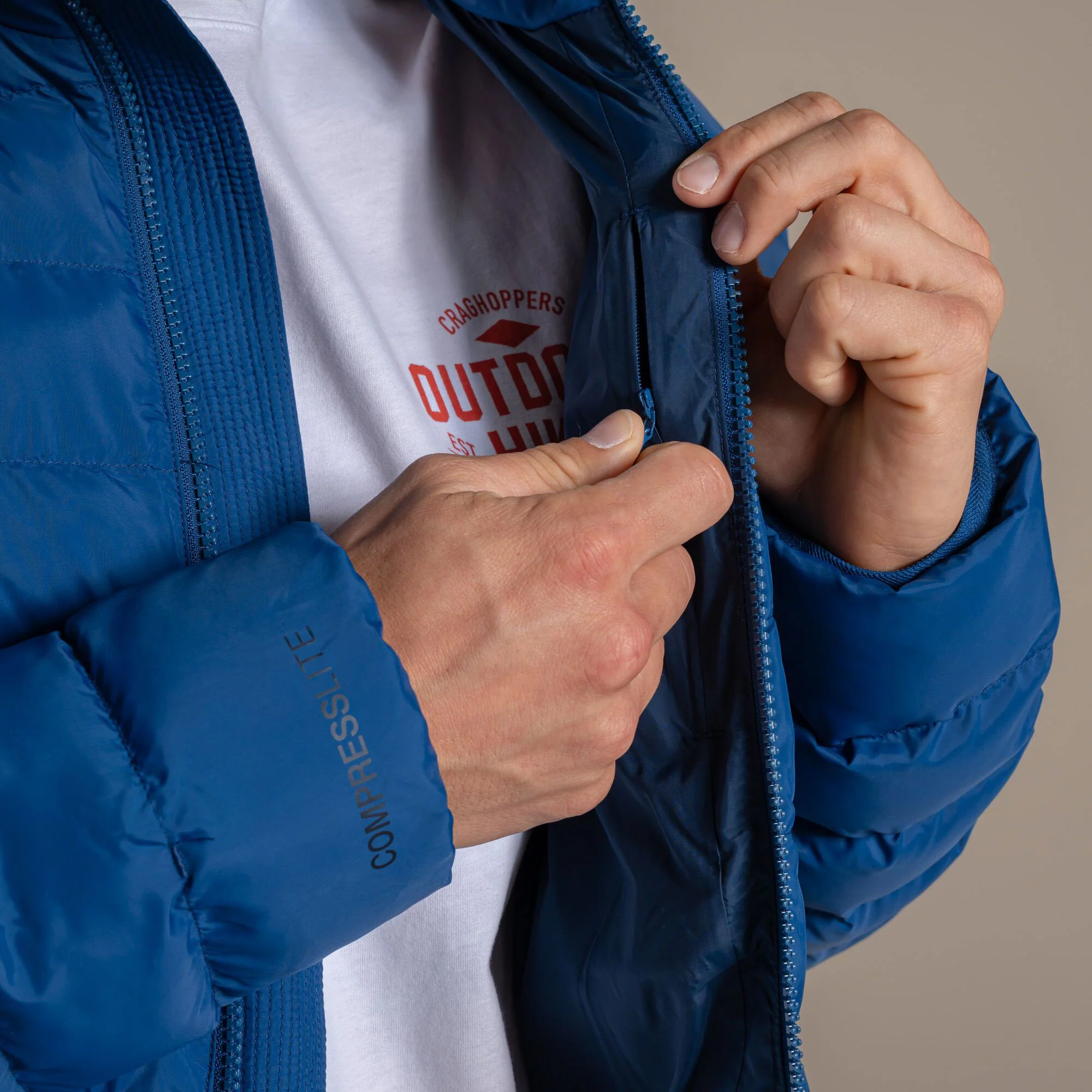 Craghoppers Men's Dalesway Insulating Jacket | Juniper Berry - Image 8
