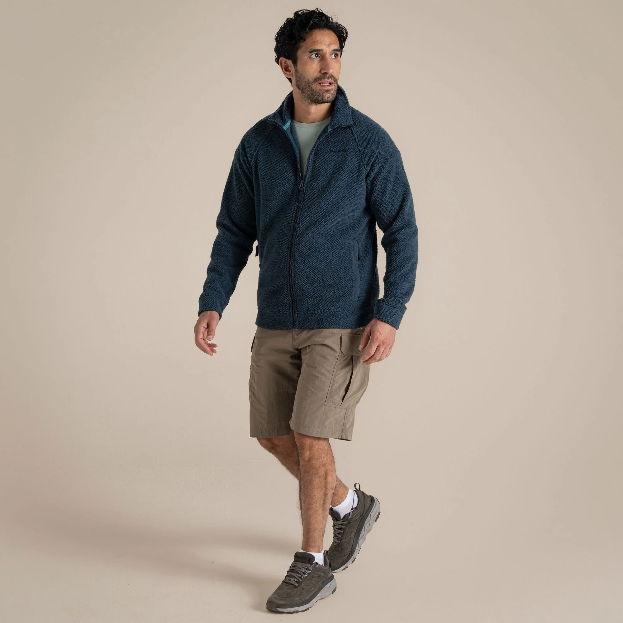 Craghoppers Men's Karlton Full Zip Fleece | Blue Stone - Image 3
