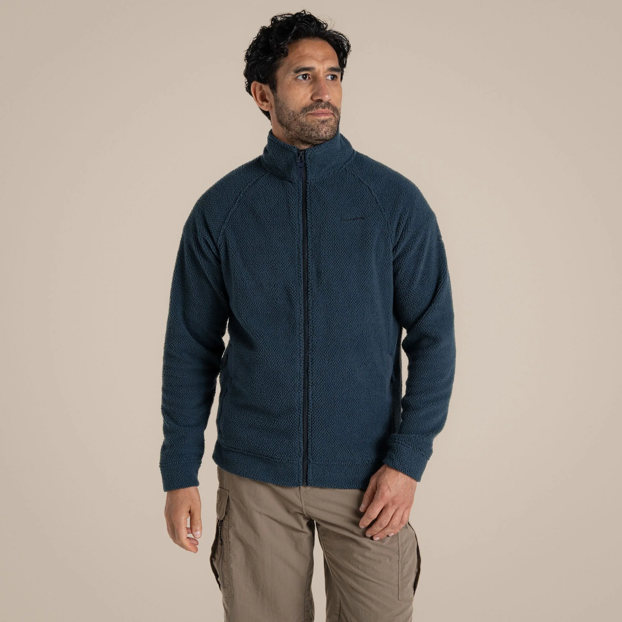Craghoppers Men's Karlton Full Zip Fleece | Blue Stone - Image 4
