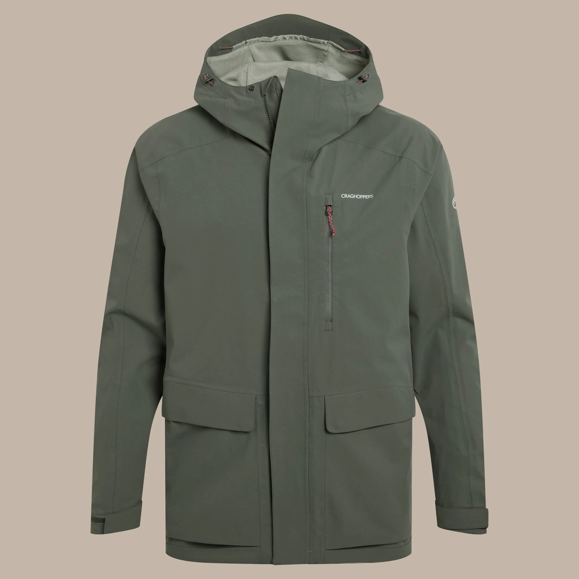 Craghoppers Men's Lorton II Waterproof Jacket | Dark Sage - Image 10