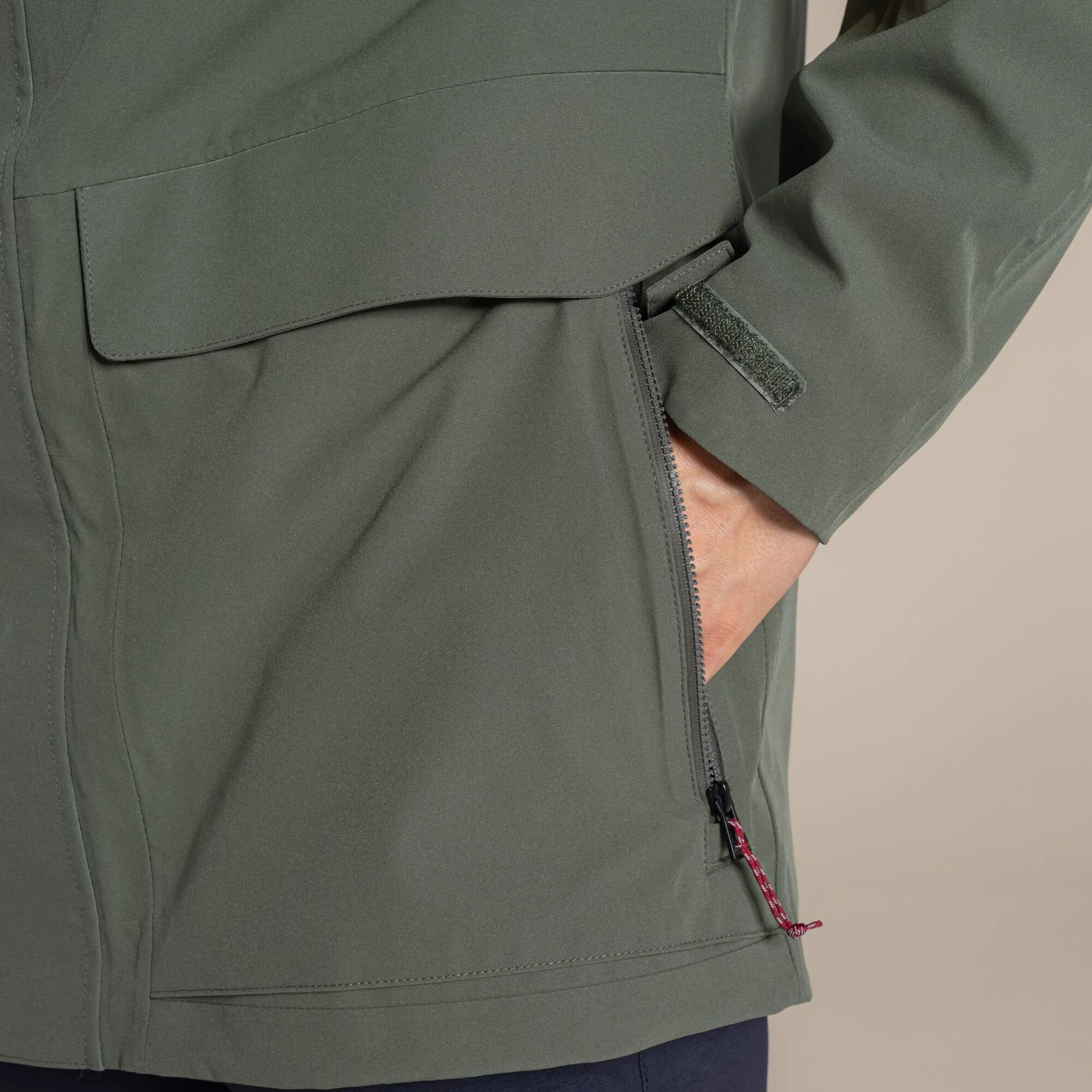 Craghoppers Men's Lorton II Waterproof Jacket | Dark Sage - Image 4