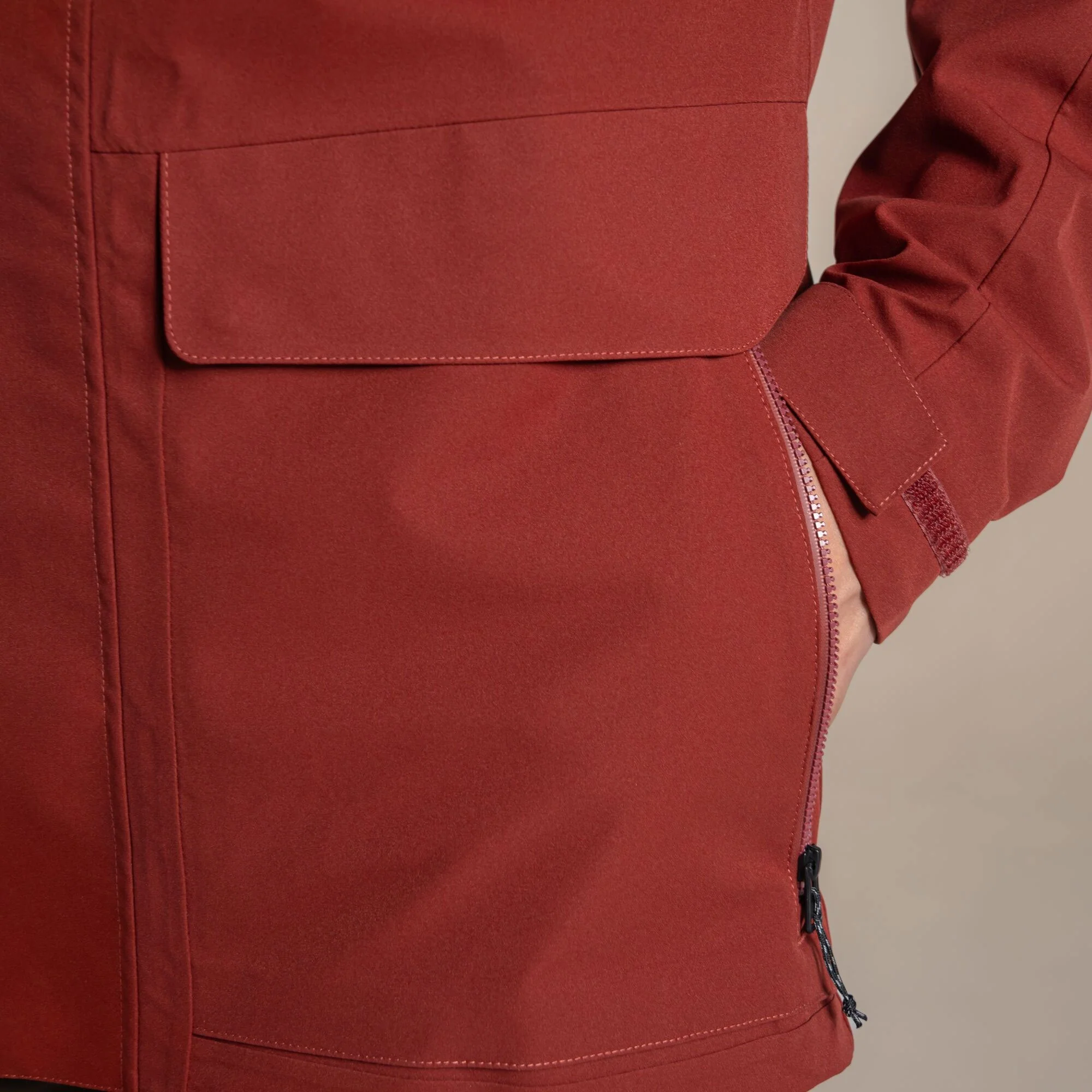 Craghoppers Men's Lorton II Waterproof Jacket | Red Jasper - Image 6
