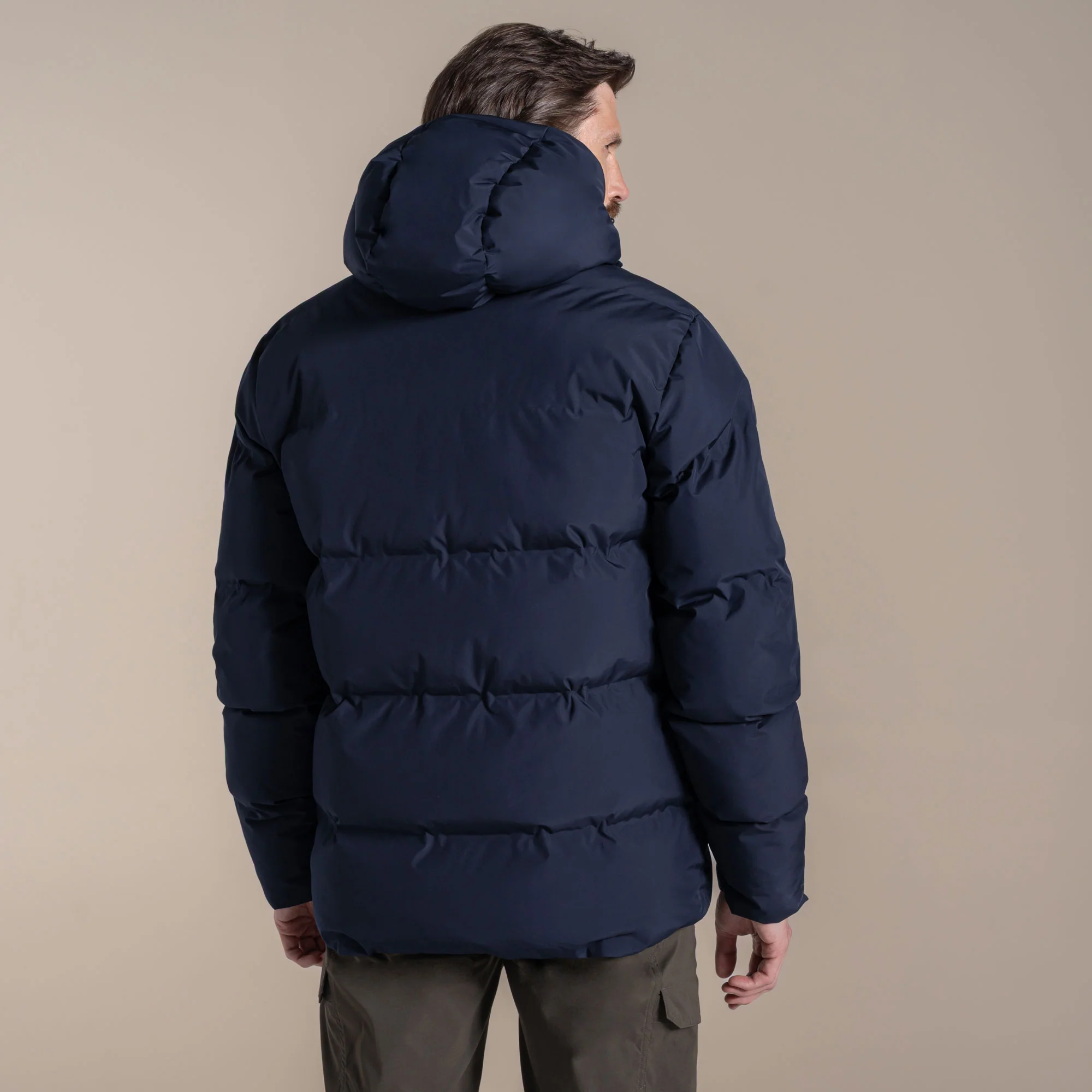 Craghoppers Men's Mardale Hooded Insulated Jacket | Dark Navy - Image 2