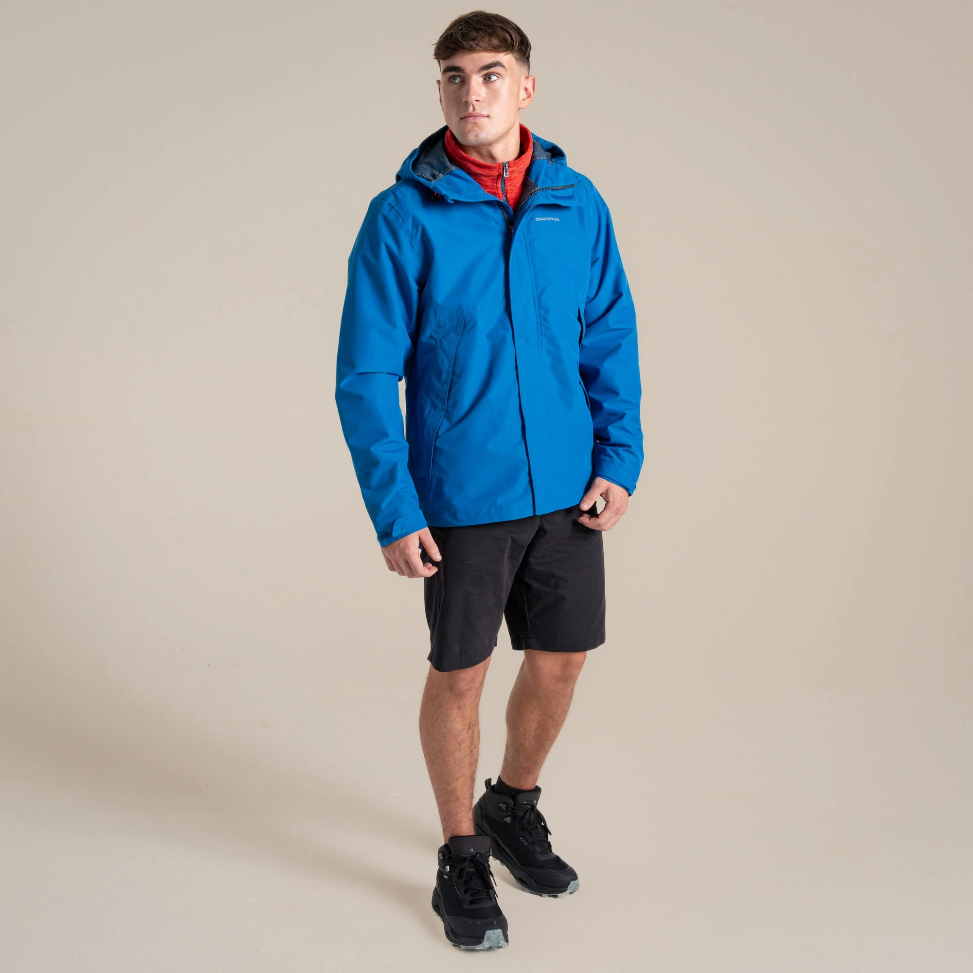 Craghoppers Men's Ossus Waterproof Jacket | Fresh Blue - Image 3