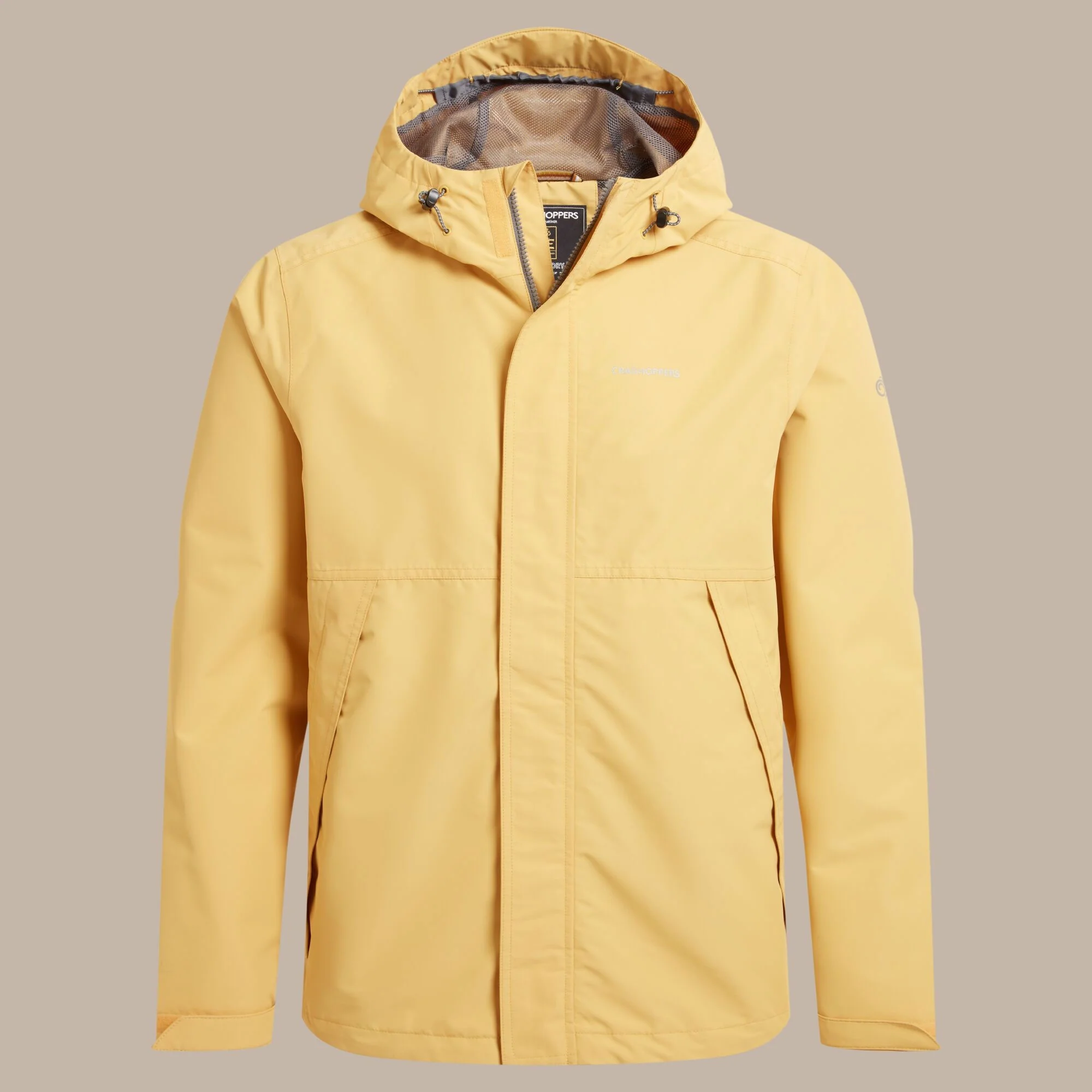 Craghoppers Men's Ossus Waterproof Jacket | Indian Yellow - Image 10