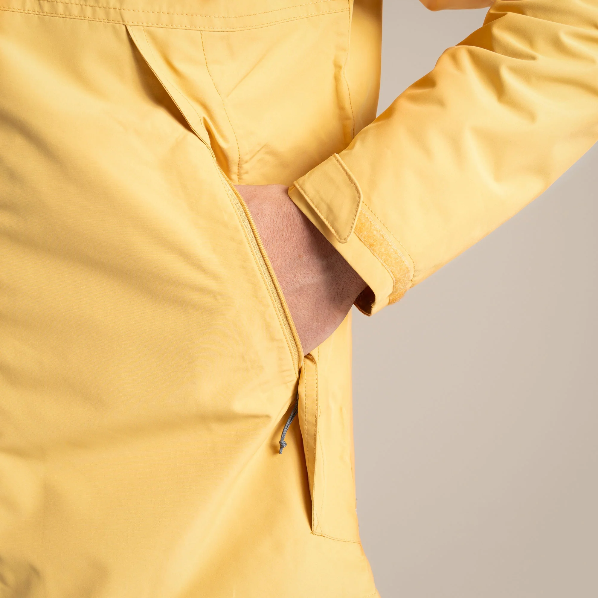 Craghoppers Men's Ossus Waterproof Jacket | Indian Yellow - Image 4
