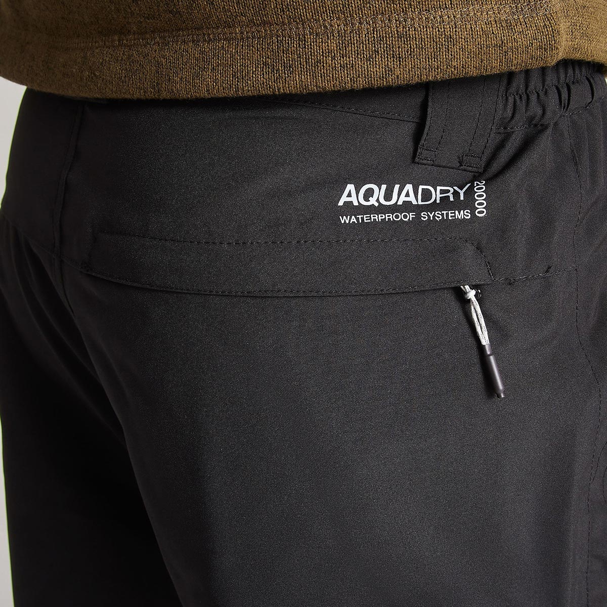 Craghoppers Men's Stefan II Waterproof Trousers | Black - Image 4