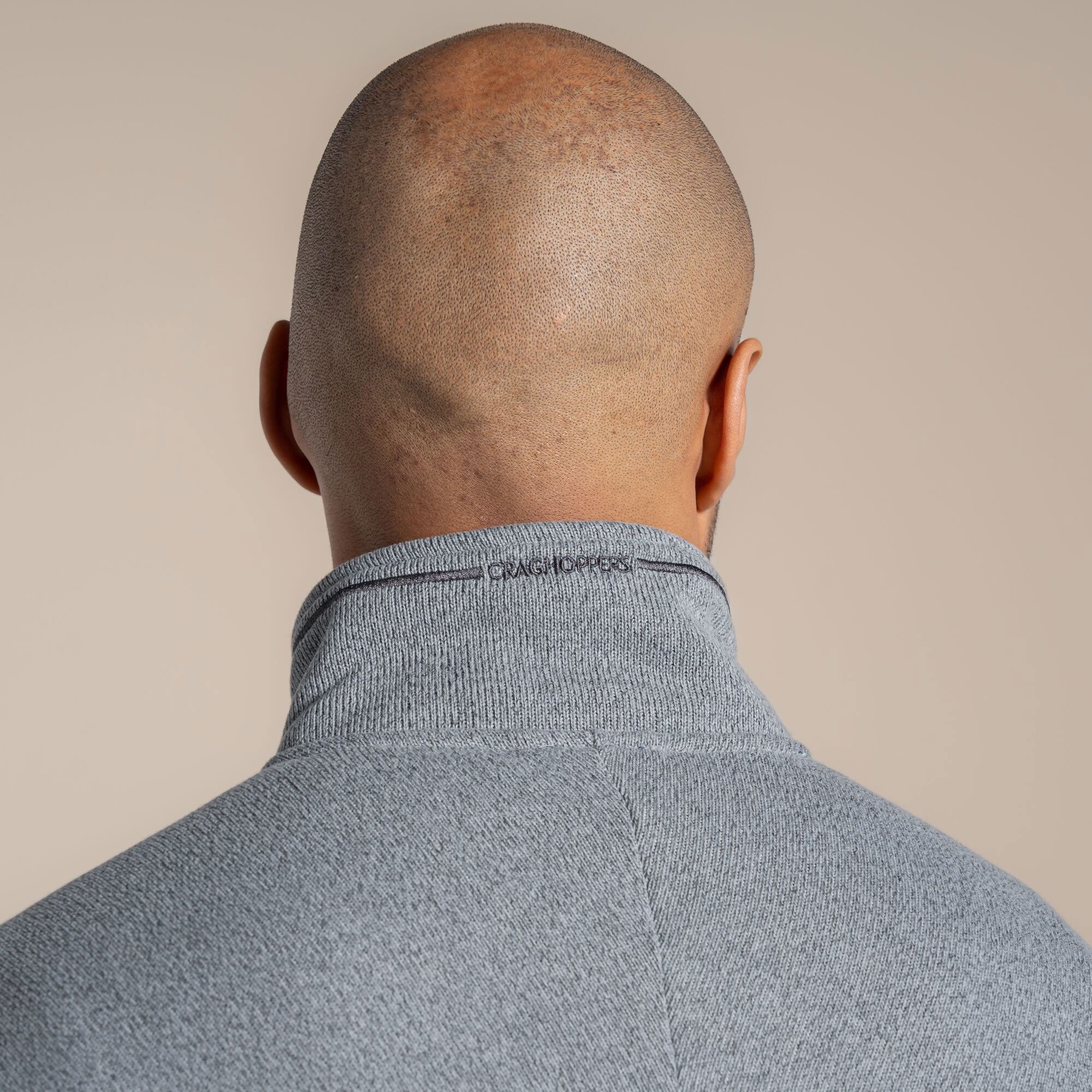 Craghoppers Men's Torney III Half Zip Fleece | Cloud Grey - Image 4