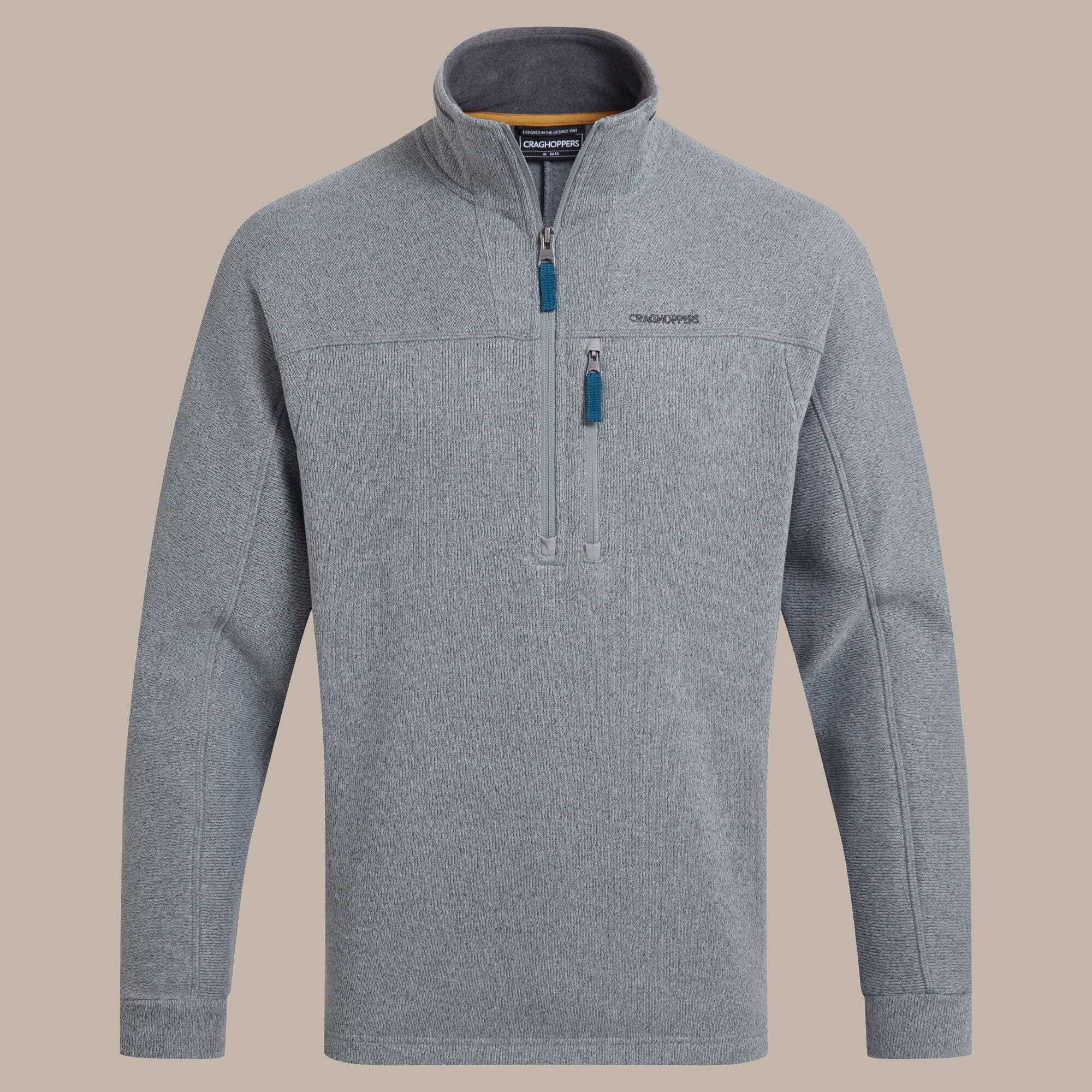 Craghoppers Men's Torney III Half Zip Fleece | Cloud Grey - Image 6