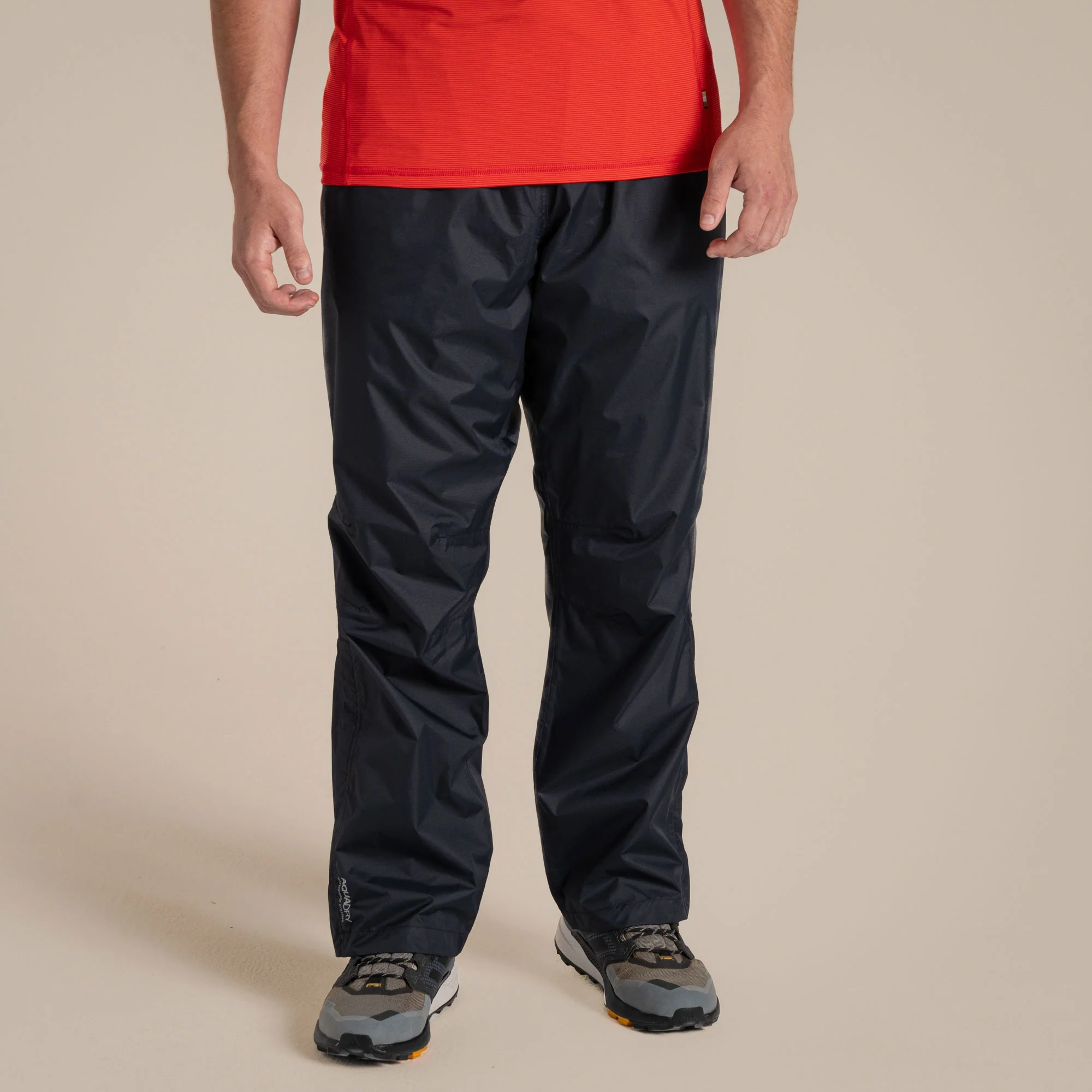 Craghoppers Unisex Ascent II Waterproof Over Trouser | Black - Image 4