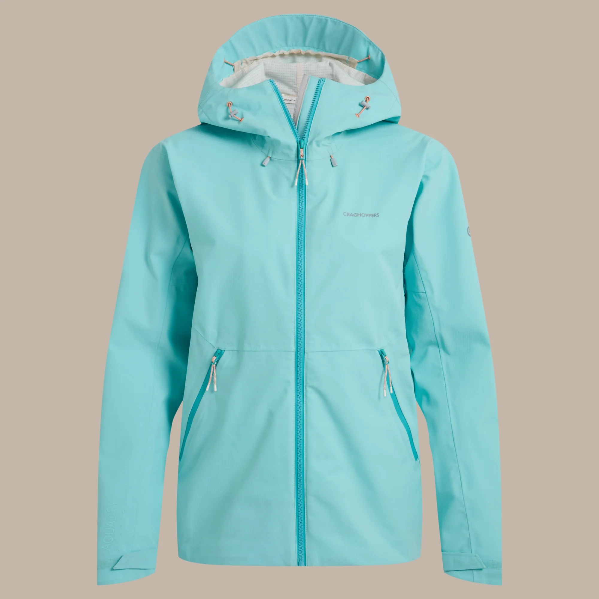 Craghoppers Women's Dynamic Pro III Waterproof Jacket | Aqua Sky - Image 9