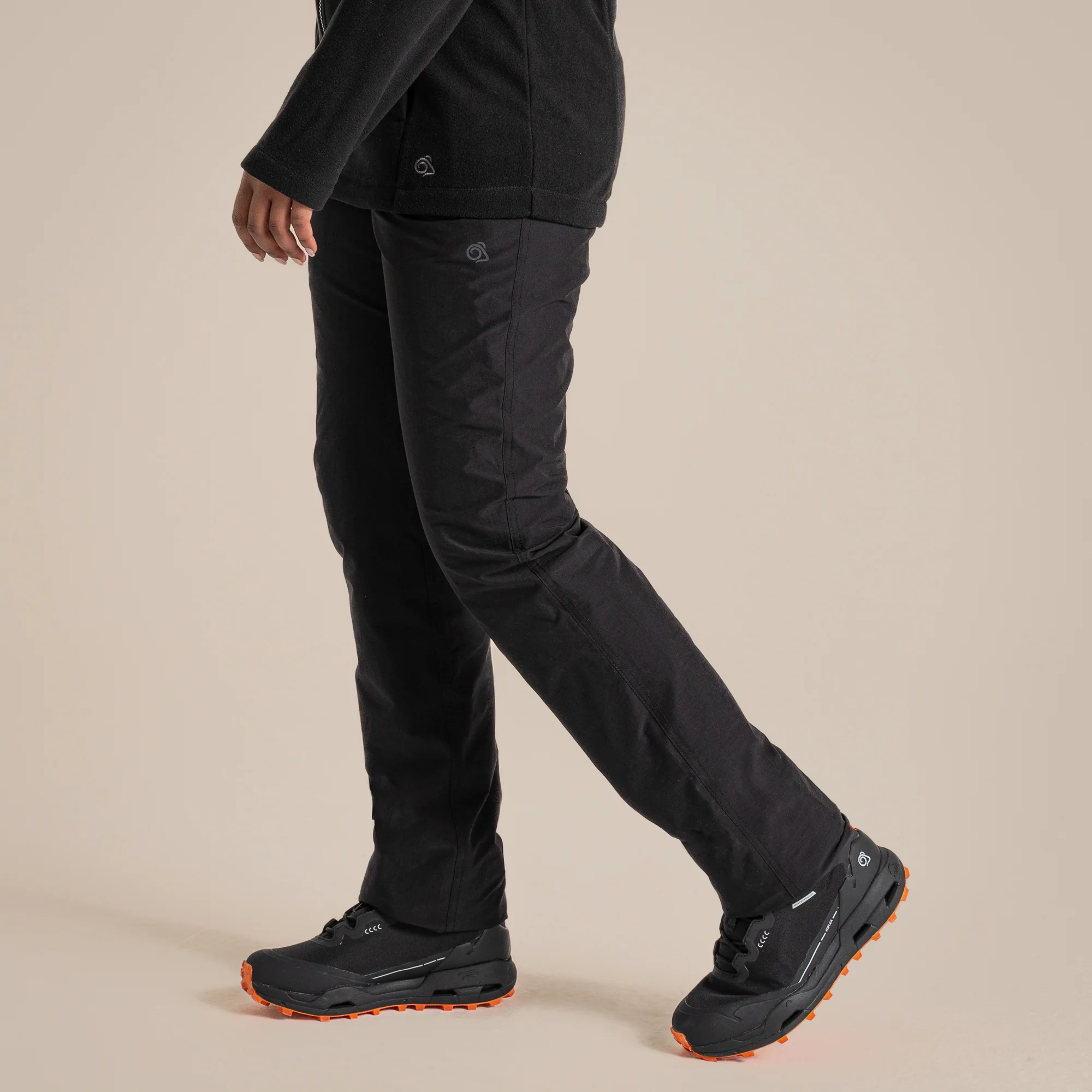 Craghoppers Women's Kiwi Pro II Waterproof Trousers | Black - Image 6