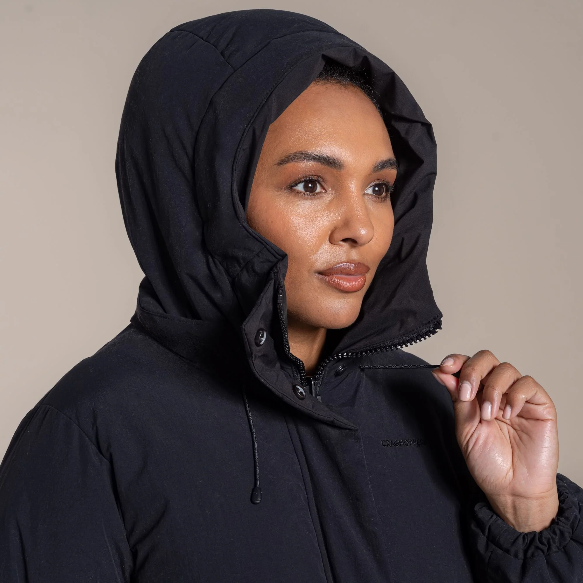 Craghoppers Women's Middlefell Reversible Jacket | Black - Image 5