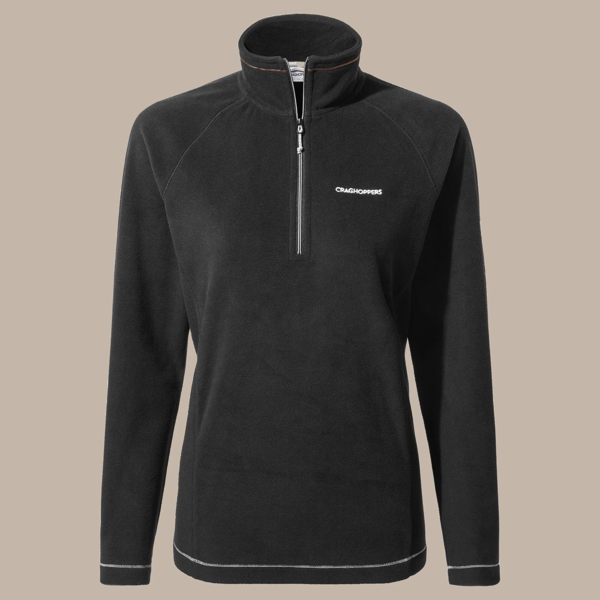 Craghoppers Women's Miska VI Half Zip Fleece | Black - Image 3
