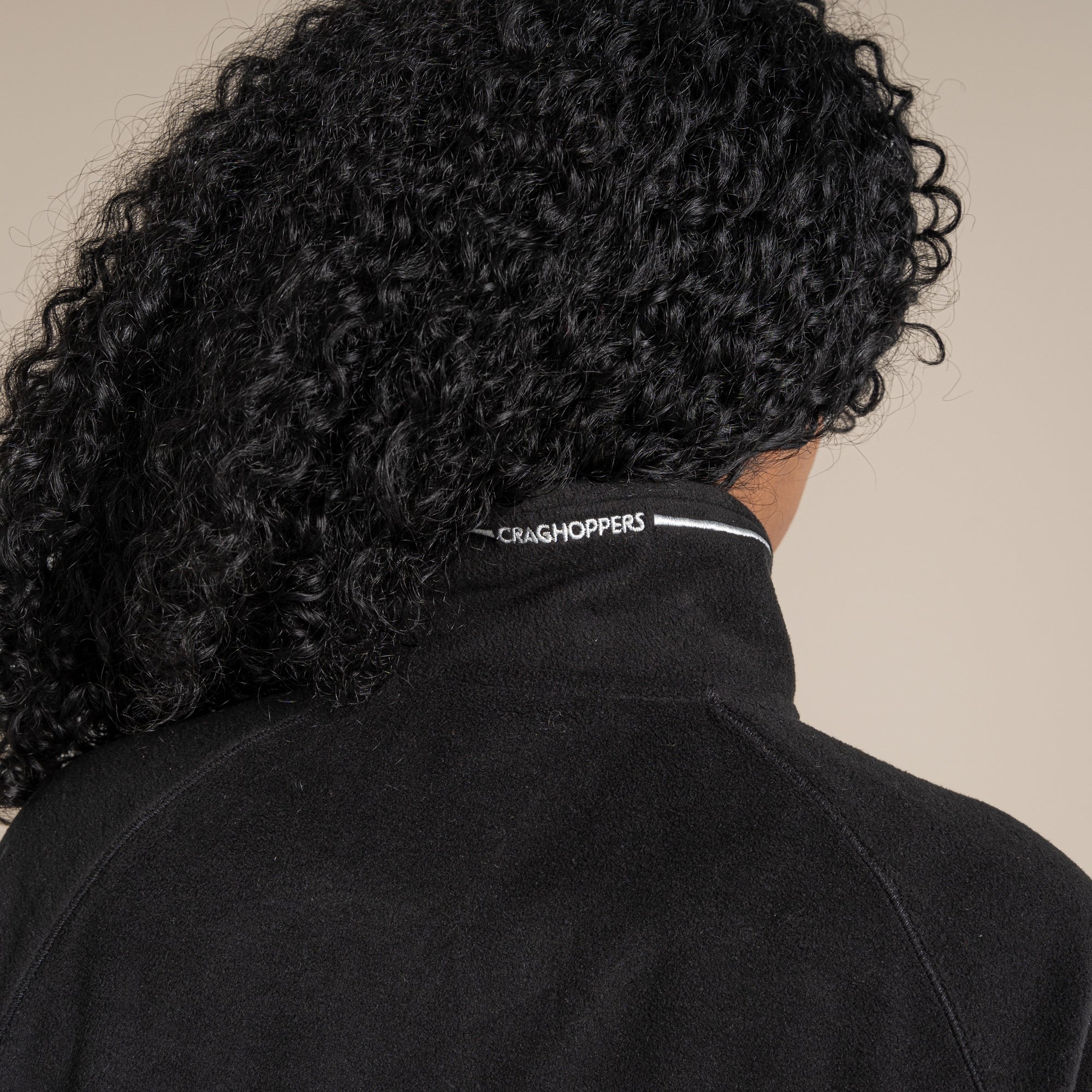 Craghoppers Women's Miska VI Half Zip Fleece | Black - Image 4