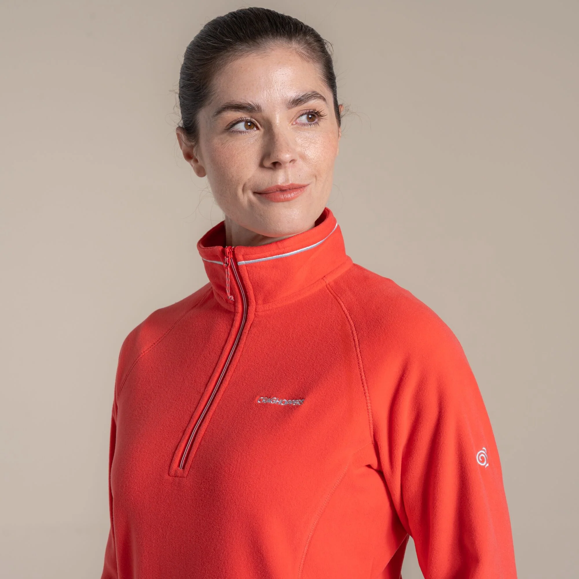 Craghoppers Women's Miska VI Half Zip Fleece | Red Dawn - Image 4