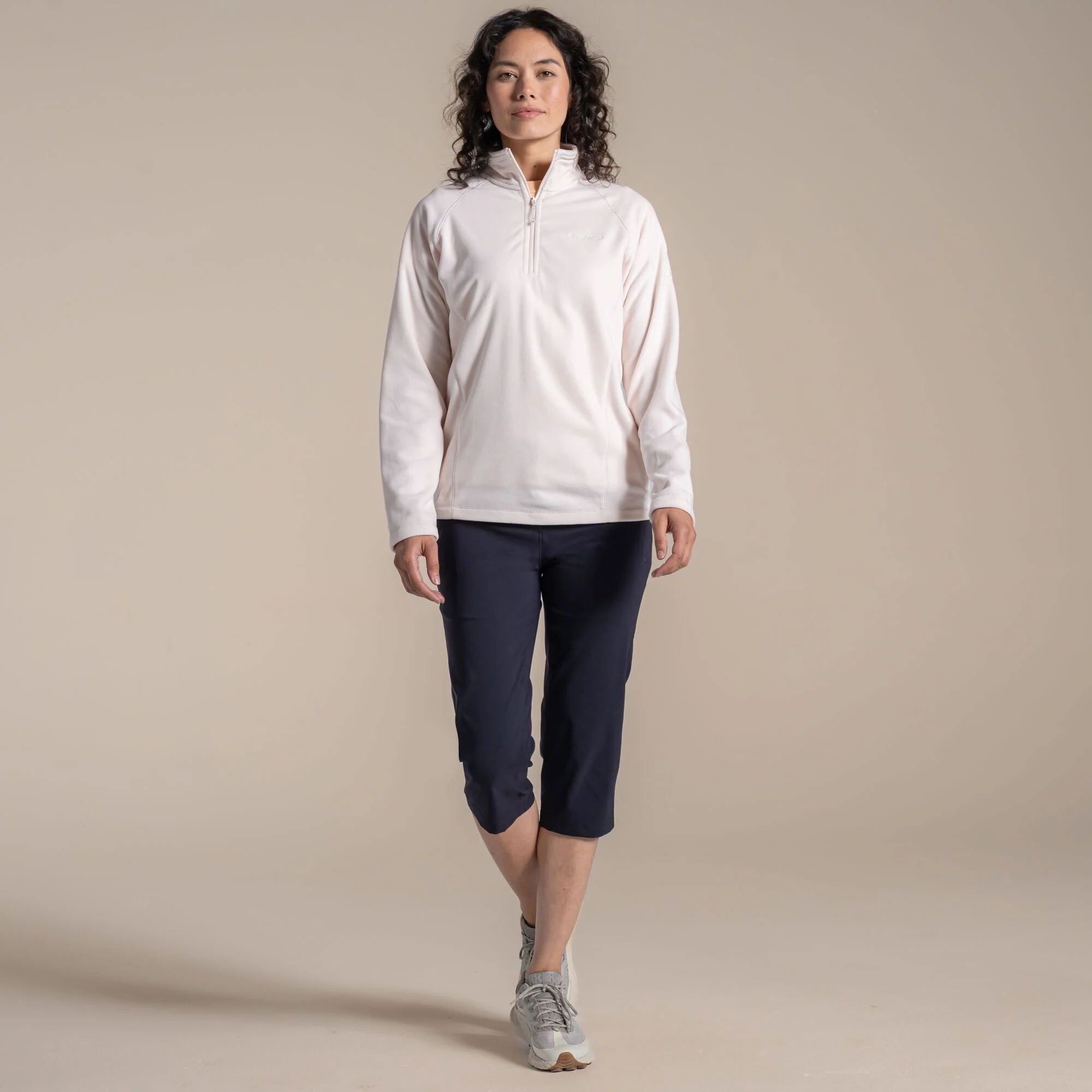 Craghoppers Women's Miska VI Half Zip Fleece | Sugared Almond - Image 3