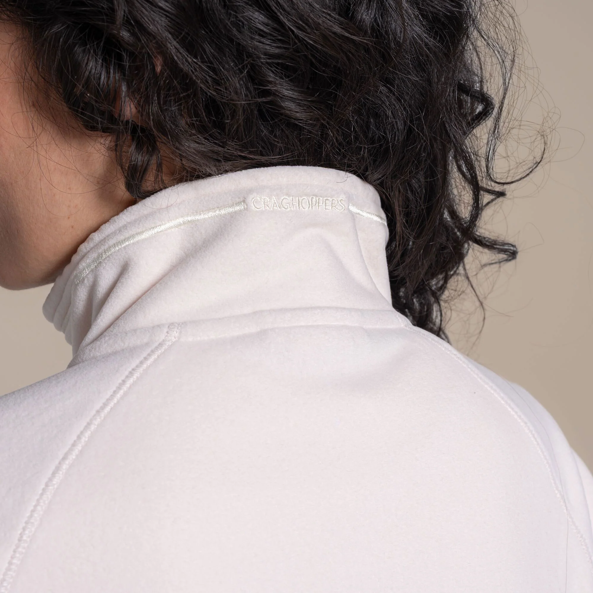Craghoppers Women's Miska VI Half Zip Fleece | Sugared Almond - Image 4