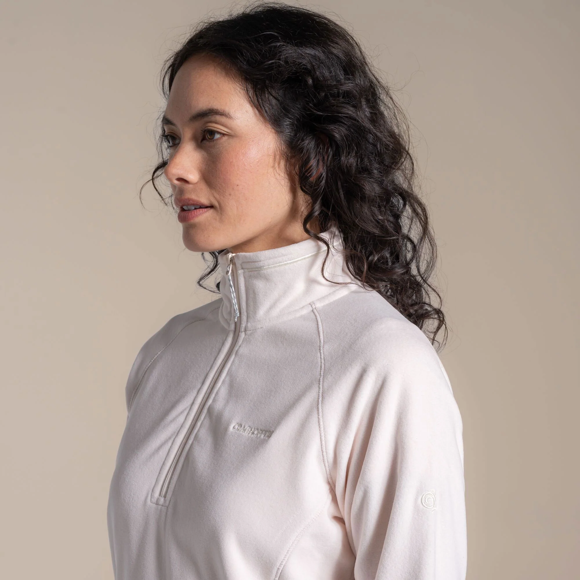 Craghoppers Women's Miska VI Half Zip Fleece | Sugared Almond - Image 5
