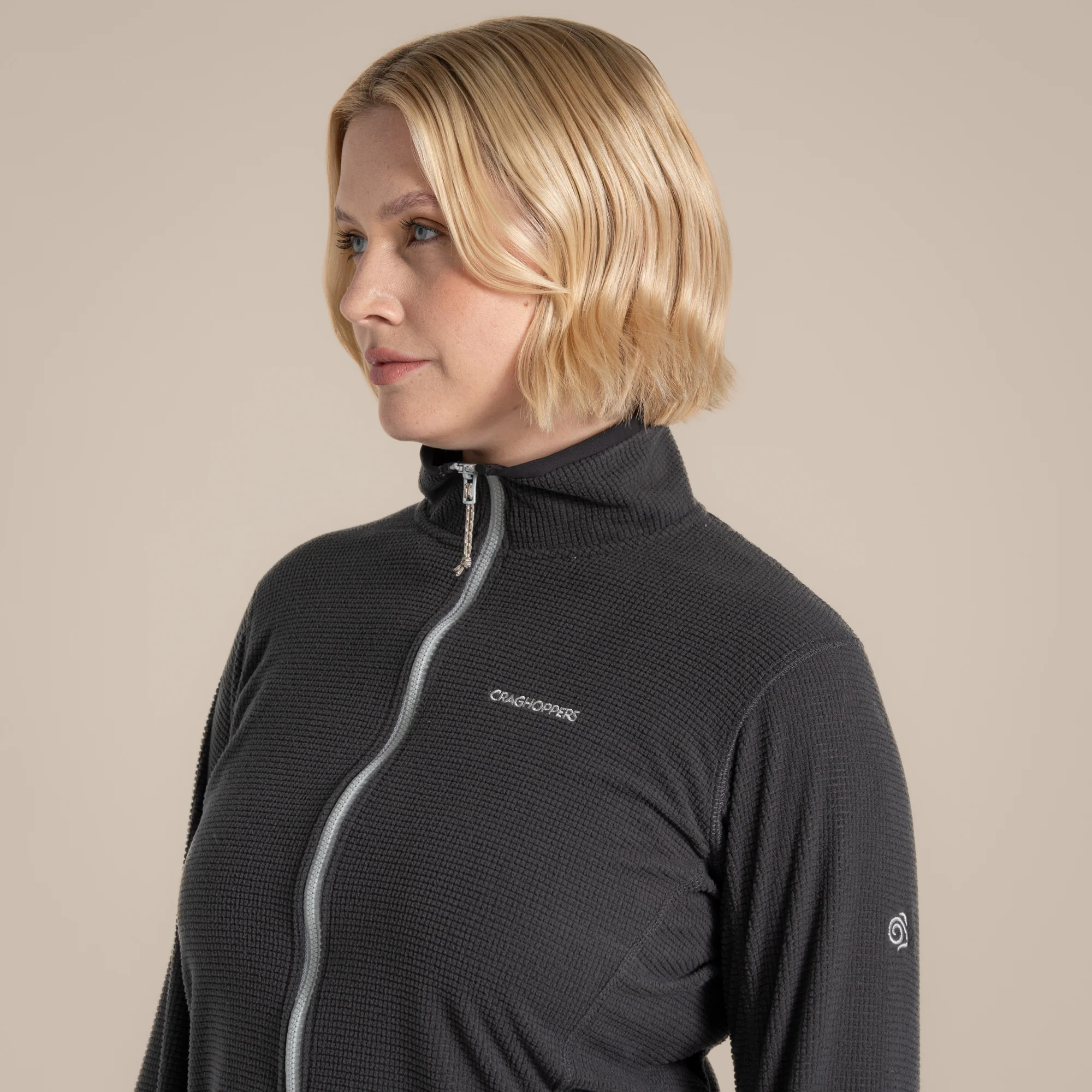 Craghoppers Women's NosiLife Anya Fleece Jacket | Charcoal - Image 6