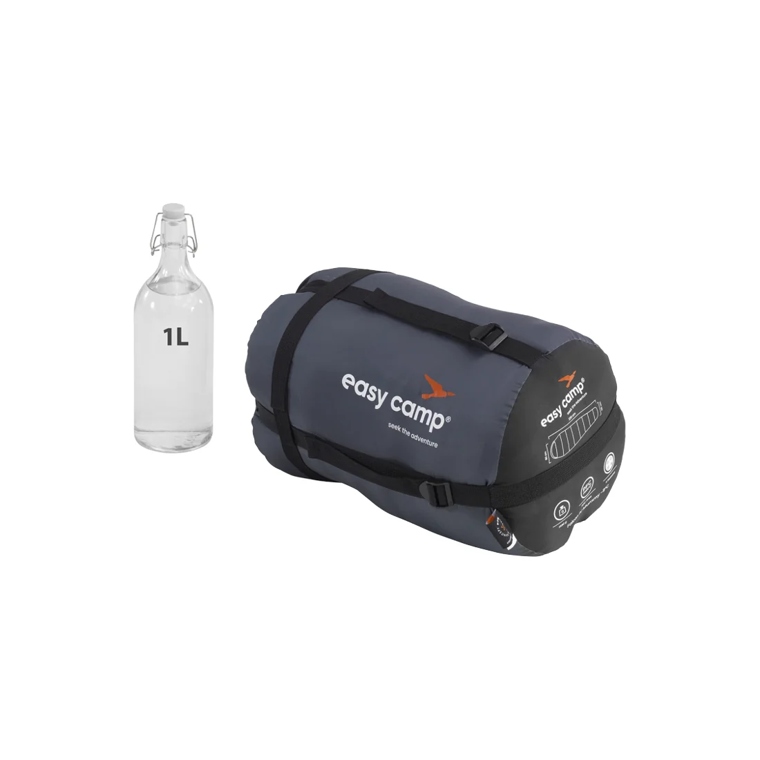 Easy Camp Falcon IV Mummy -9°C Sleeping Bag - Image 3