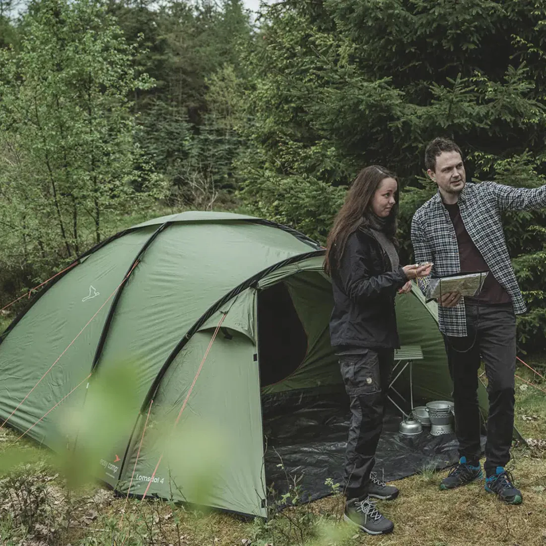 Easy Camp Lomsdal 4, 4-Person Tent - Image 7