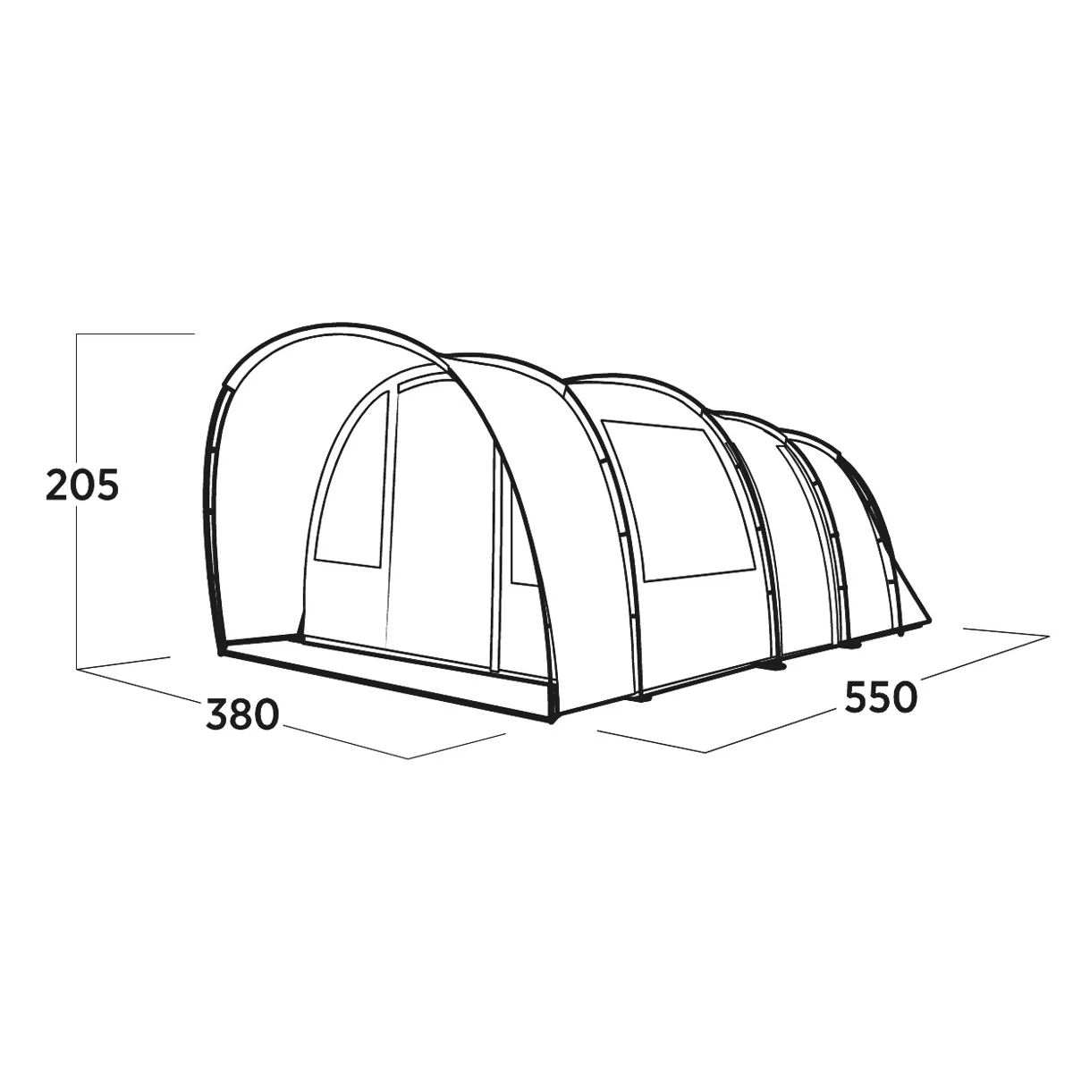Easy Camp Skarvan 6, 6-Person Tent - Image 3