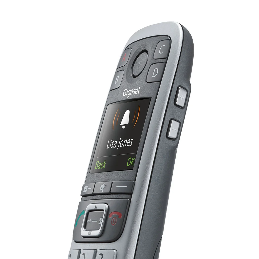 Gigaset E560A Cordless Phone, Trio Handset with Big Buttons - Image 6