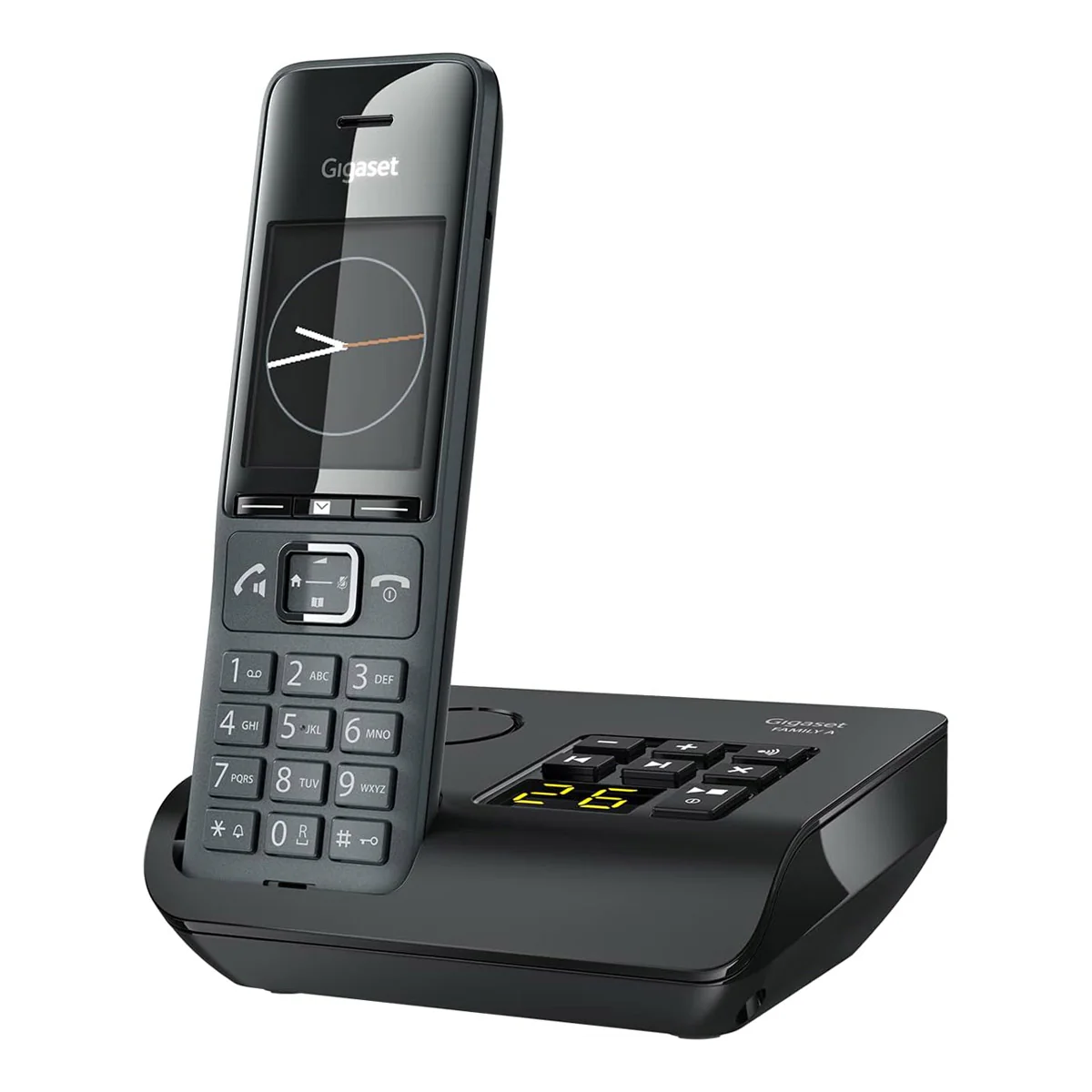 Gigaset Family Plus A Cordless Phone, Trio Handset with Answer Machine - Image 3
