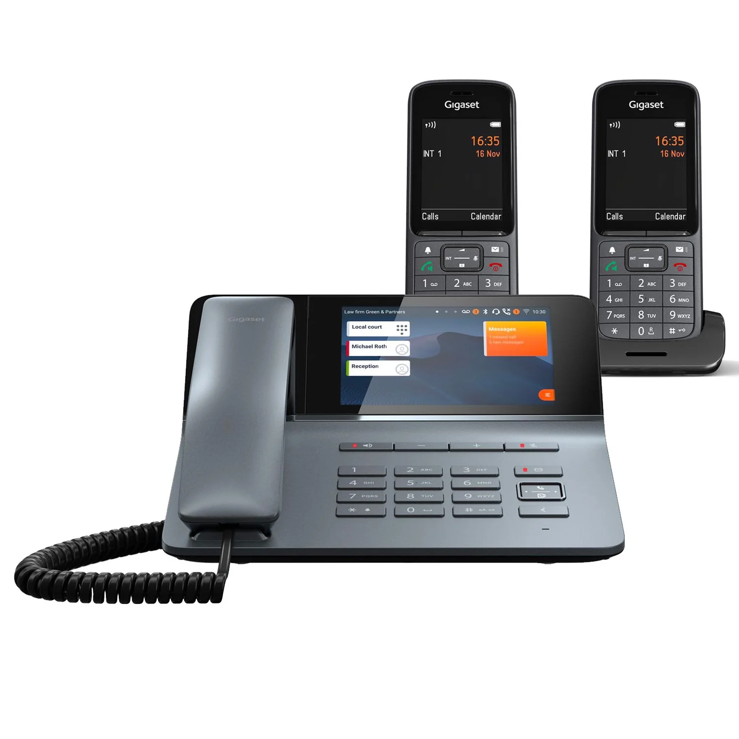 Gigaset Fusion FX800W Pro Bundle, Twin Handset