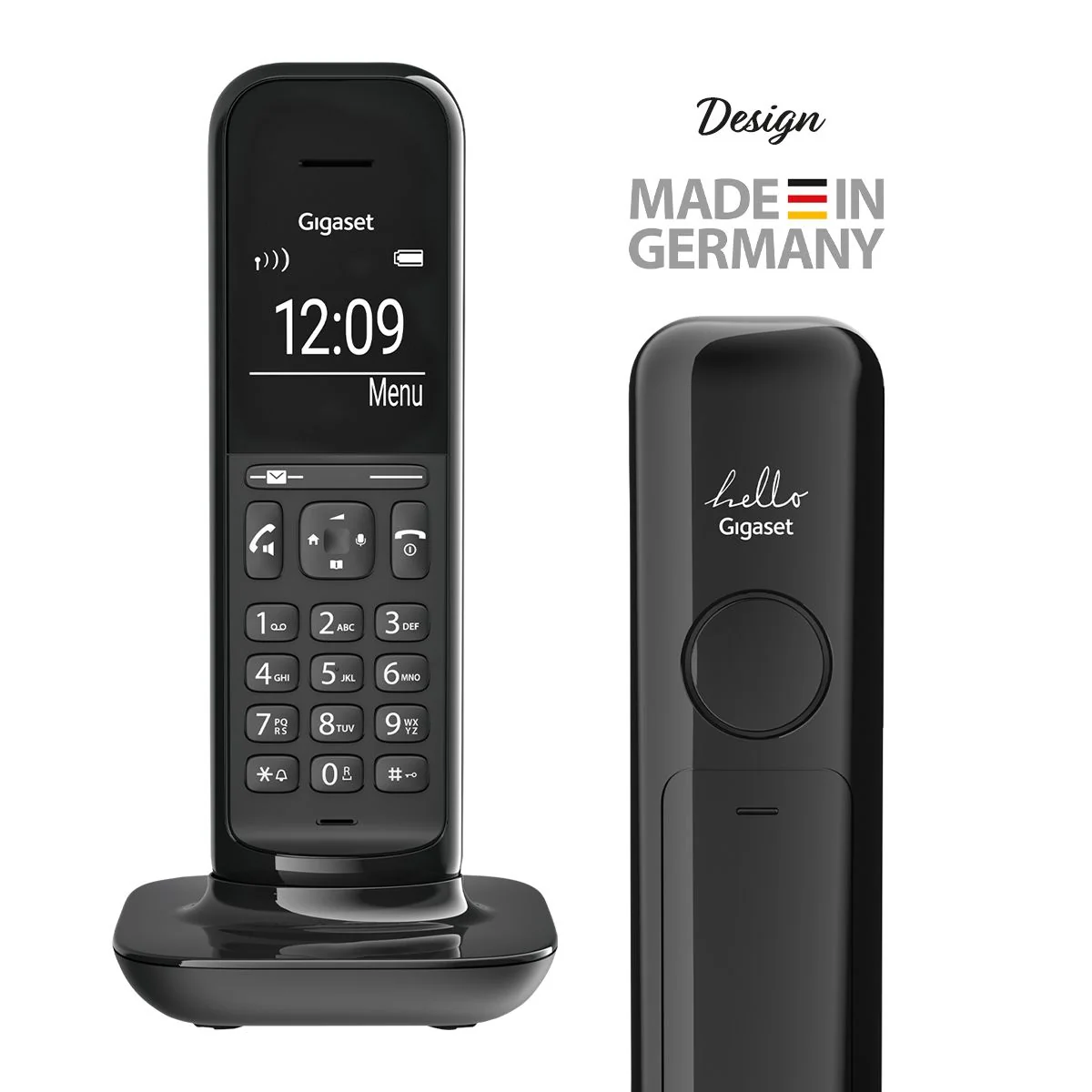 Gigaset Hello Designer Cordless Phone, Quad Handset without Answer Machine - Image 3