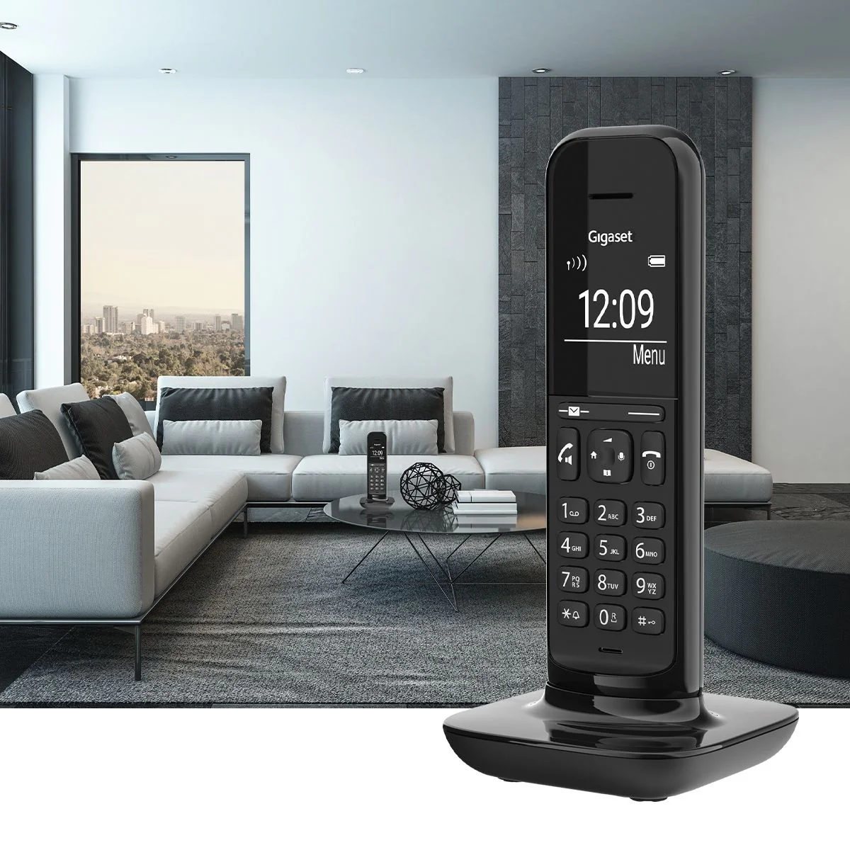 Gigaset Hello Designer Cordless Phone, Quad Handset without Answer Machine - Image 5