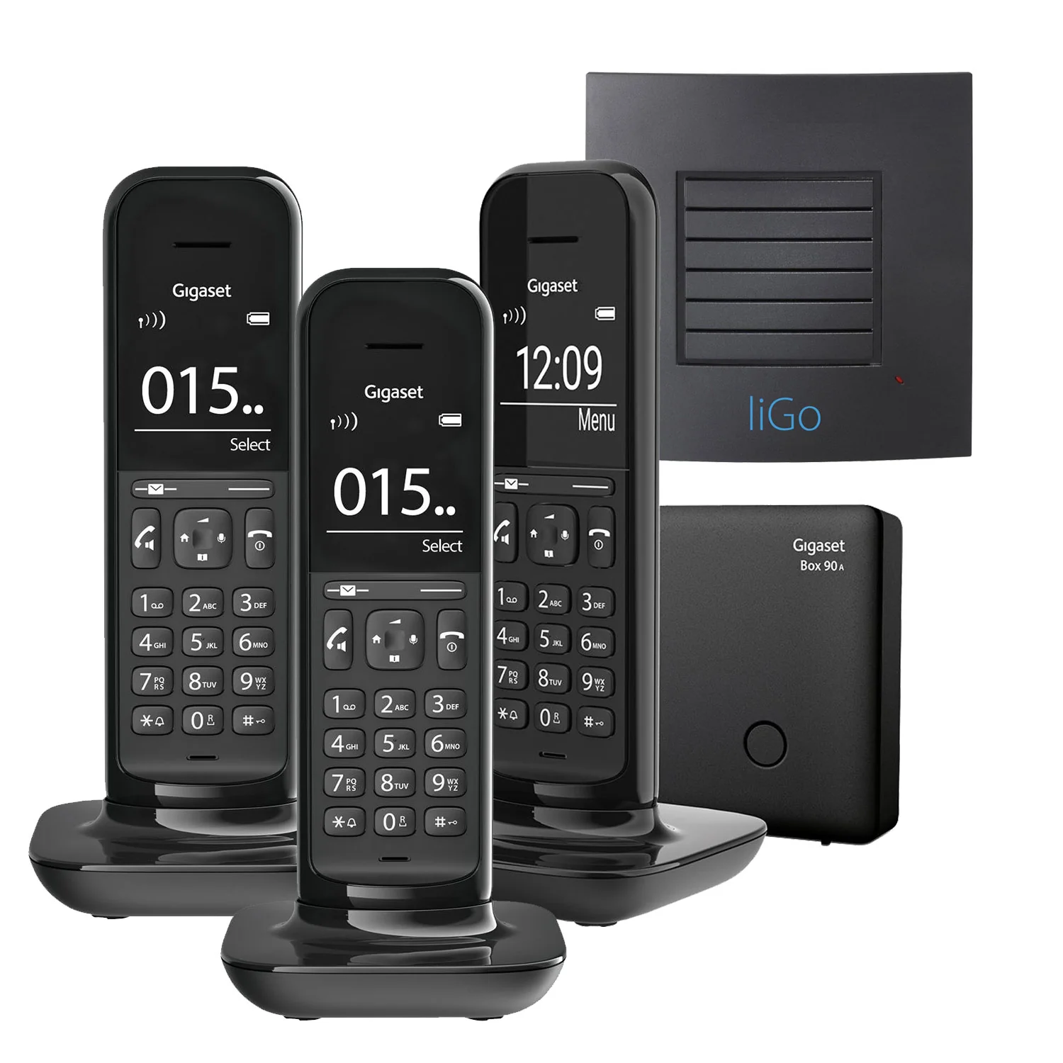 Gigaset Hello Phone Trio Cordless Phones with Long Range