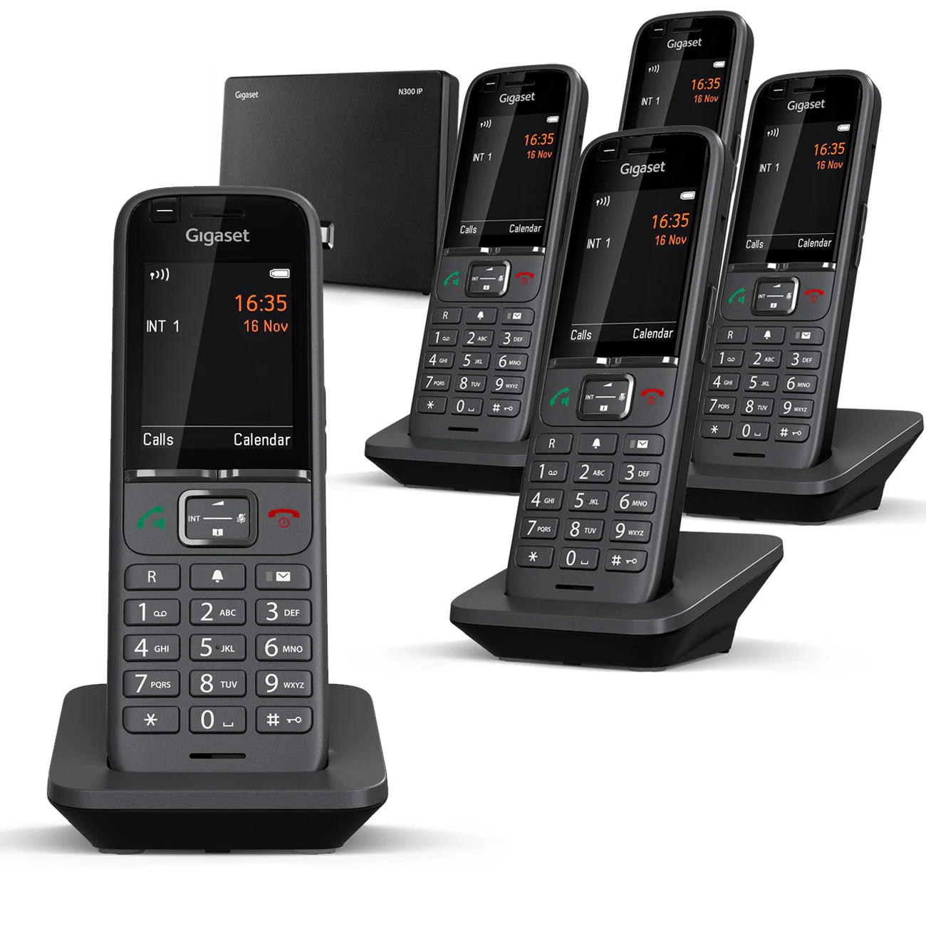 Gigaset Premium S700 Long Range Cordless Phone, Five Handset - Image 2