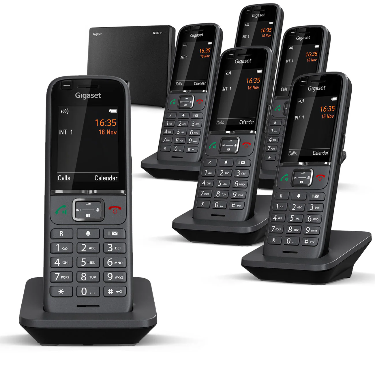 Gigaset Premium S700 Long Range Cordless Phone, Six Handset - Image 2