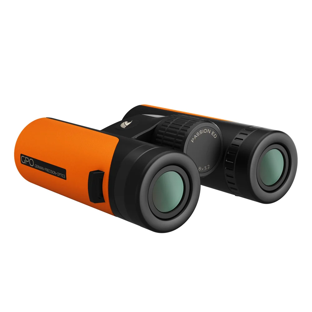 GPO Passion ED 10x32 Binoculars in Orange - Image 2