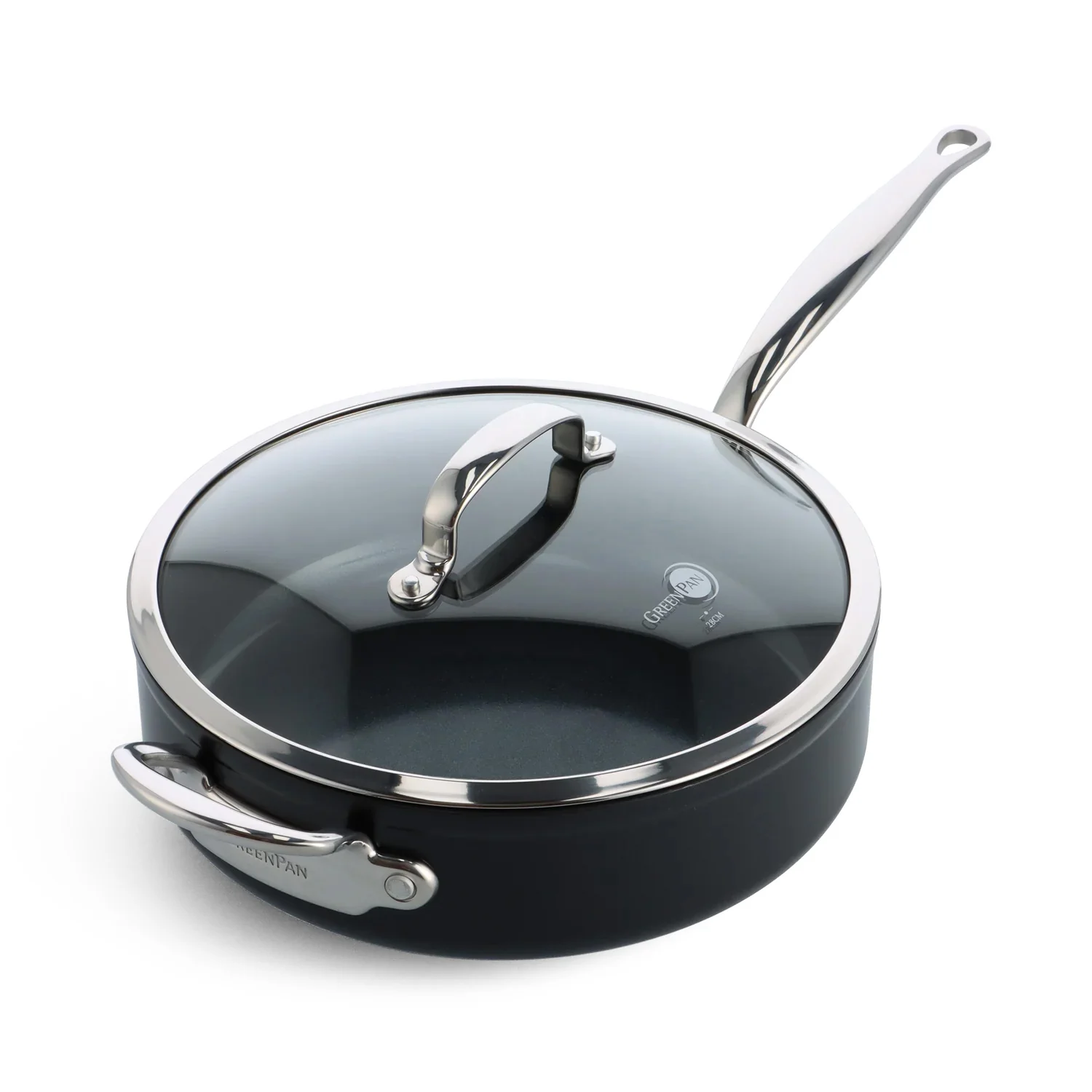 GreenPan Barcelona Pro Covered Sauté Pan Covered 28cm / 4.6 Litre