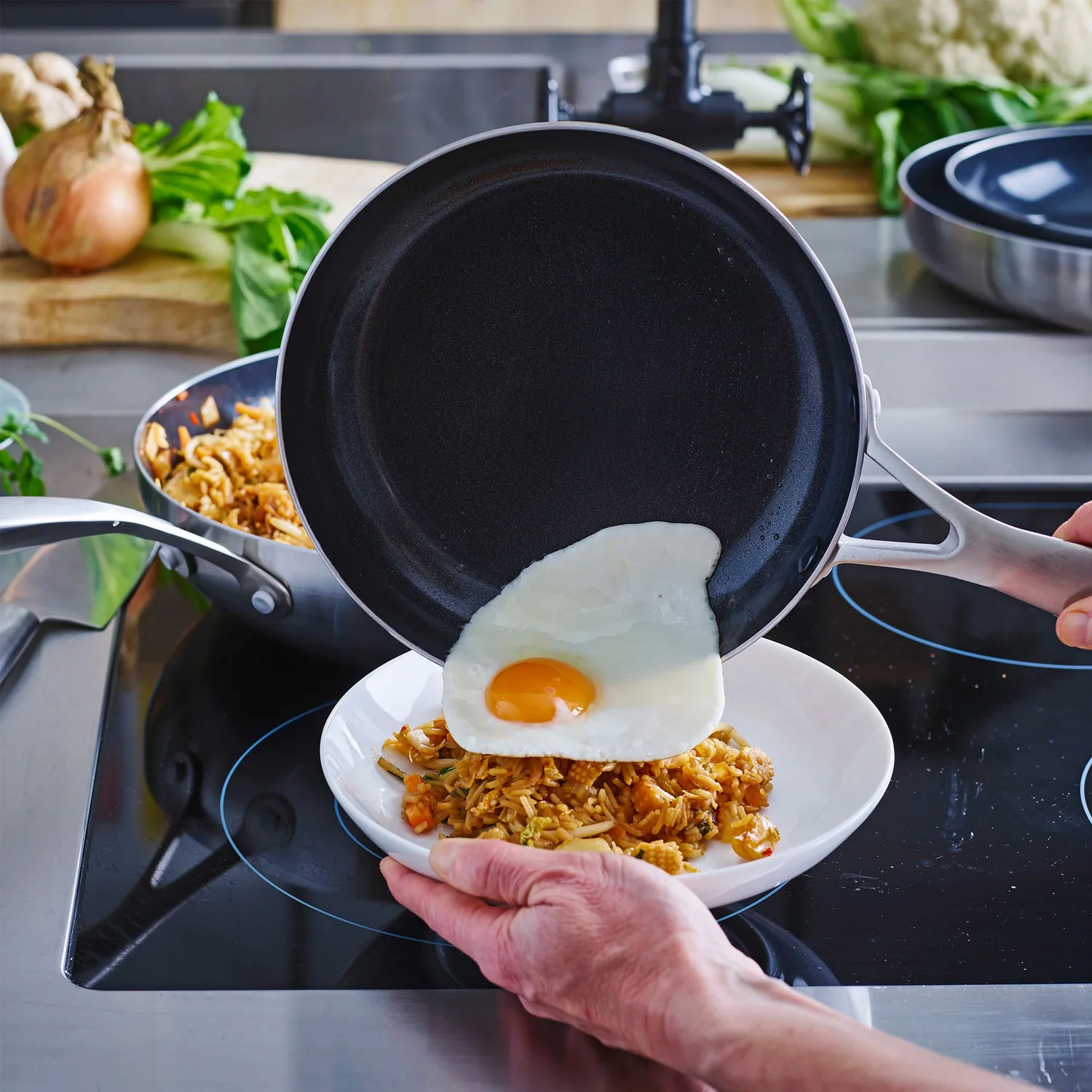 GreenPan Geneva Frypan 18cm - Image 3